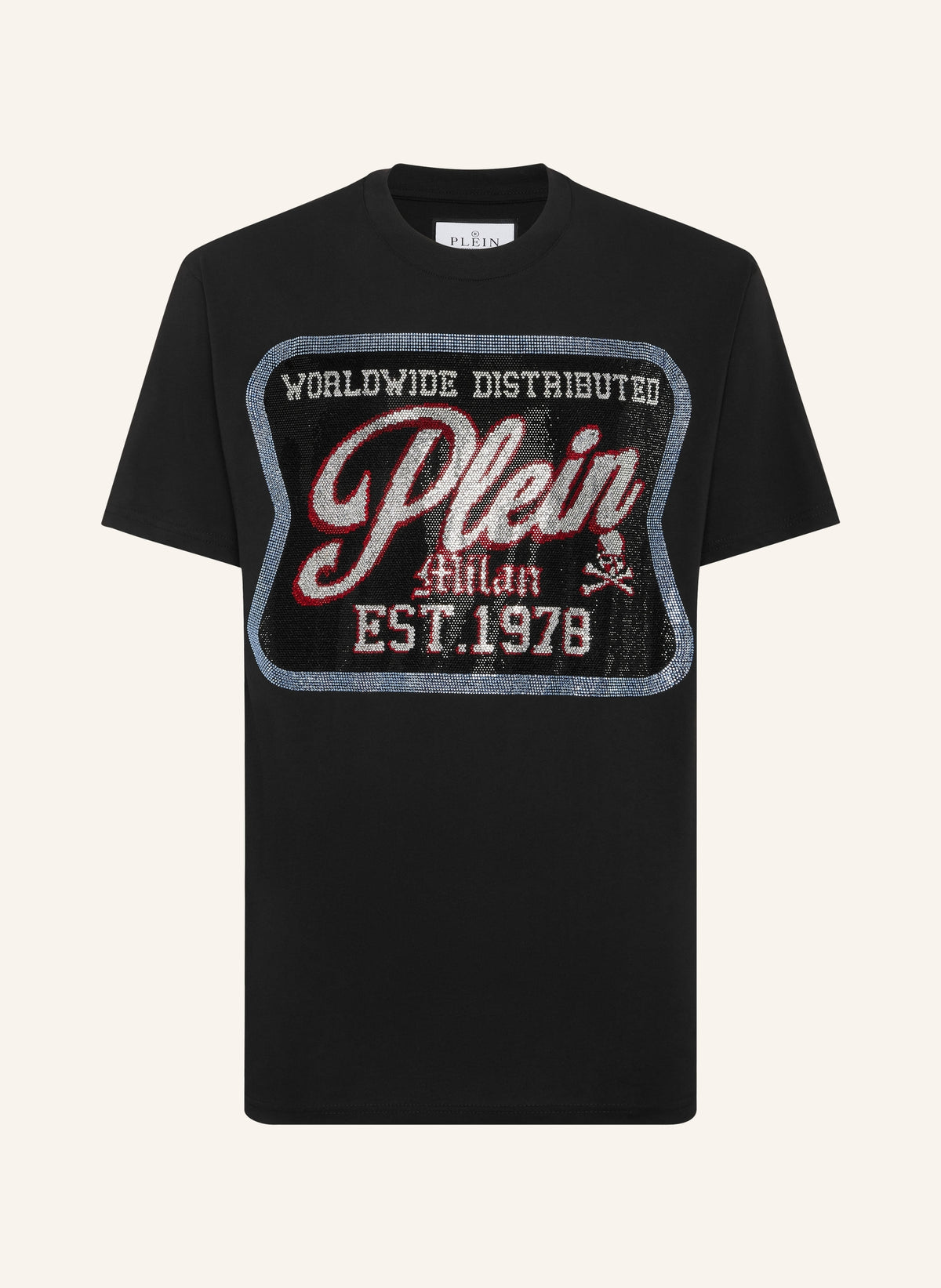 Round Neck T-Shirt Patch Plein Milan