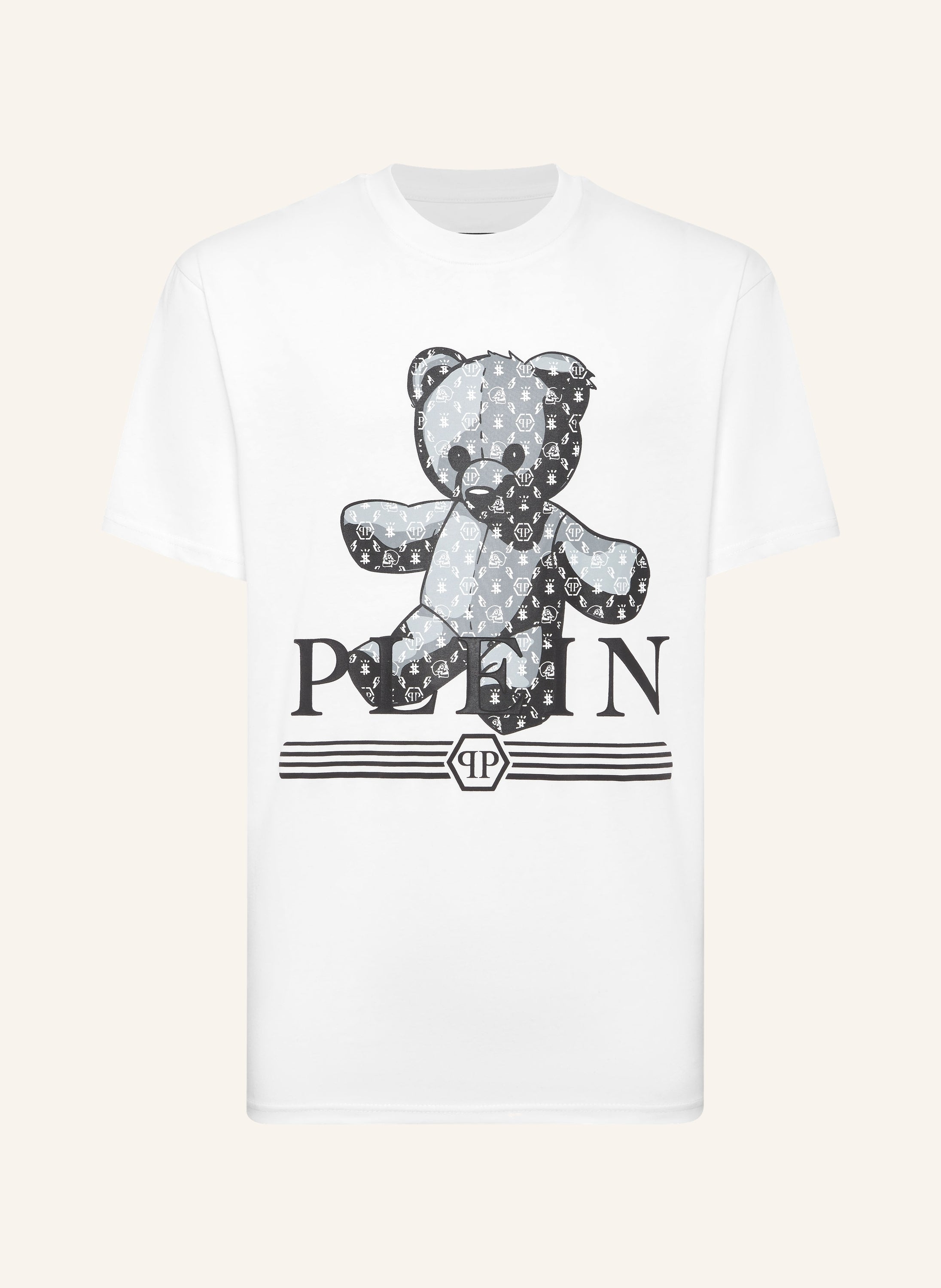 Round Neck T-Shirt Teddy Monogram
