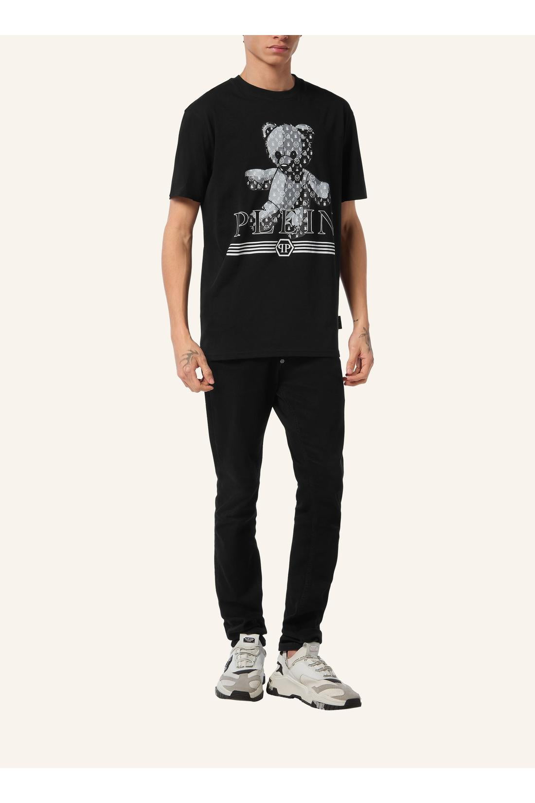 Round Neck T-Shirt Teddy Monogram