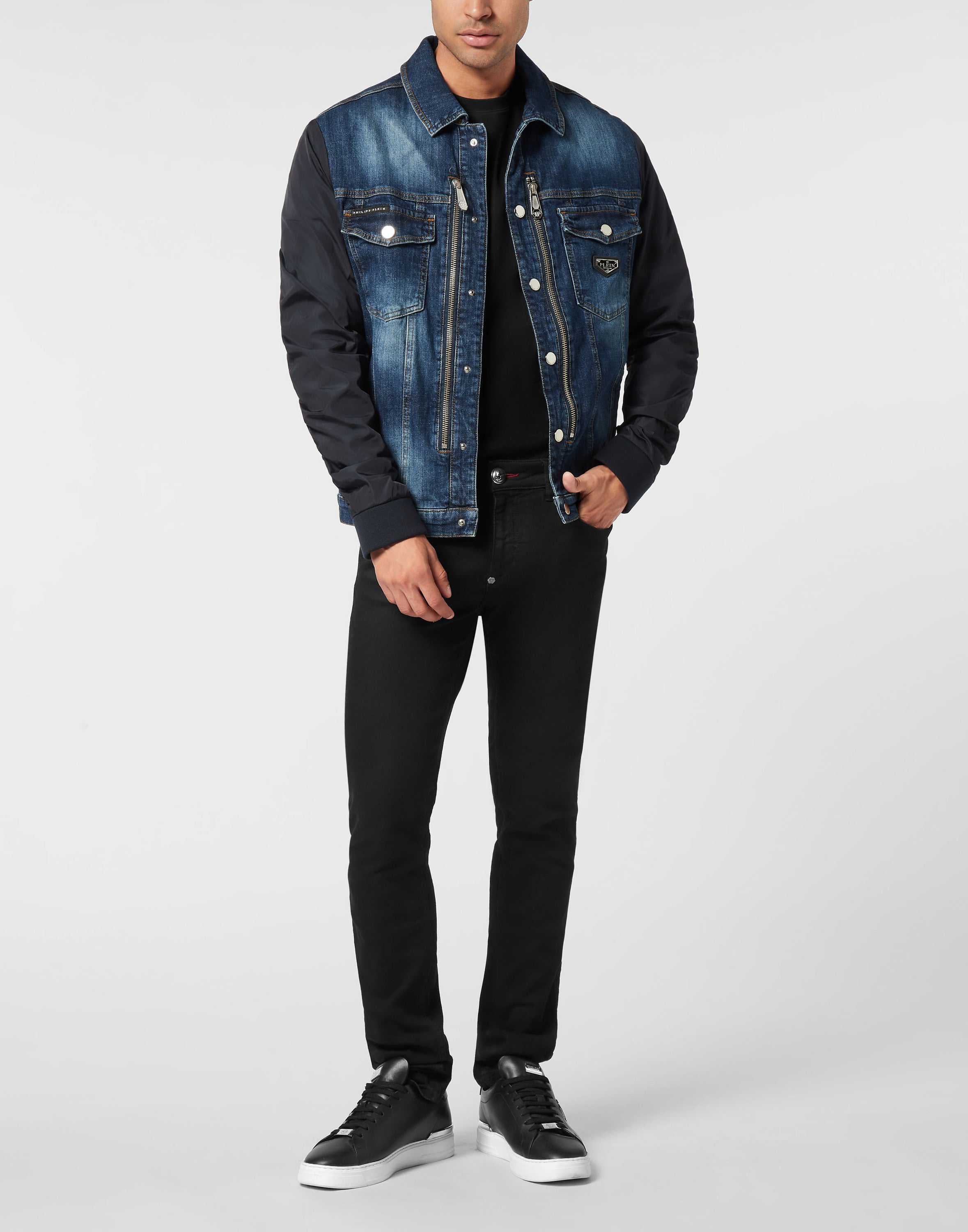 Composed Denim Zip Jacket College