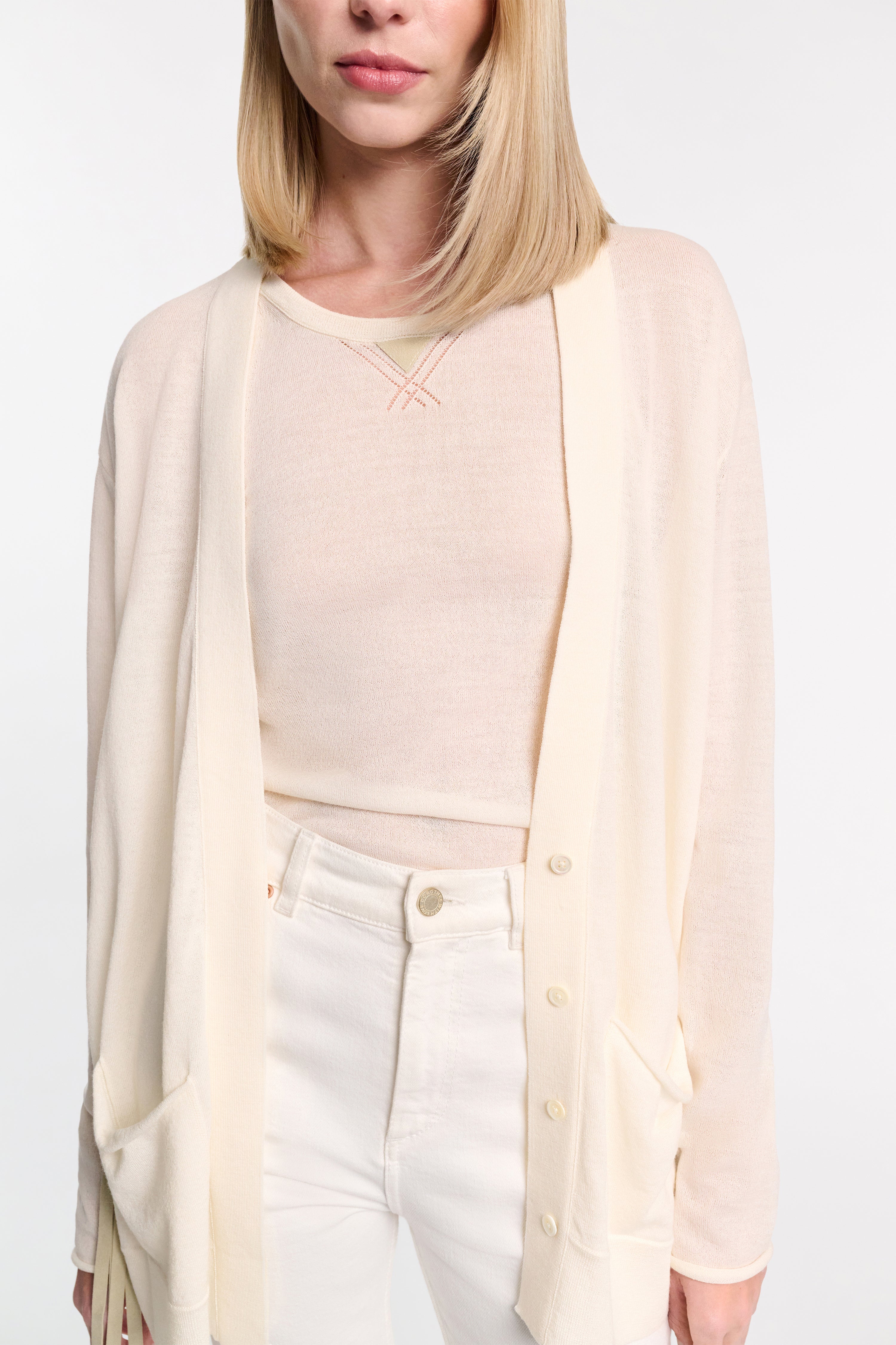 REFINED ESSENTIALS cardigan