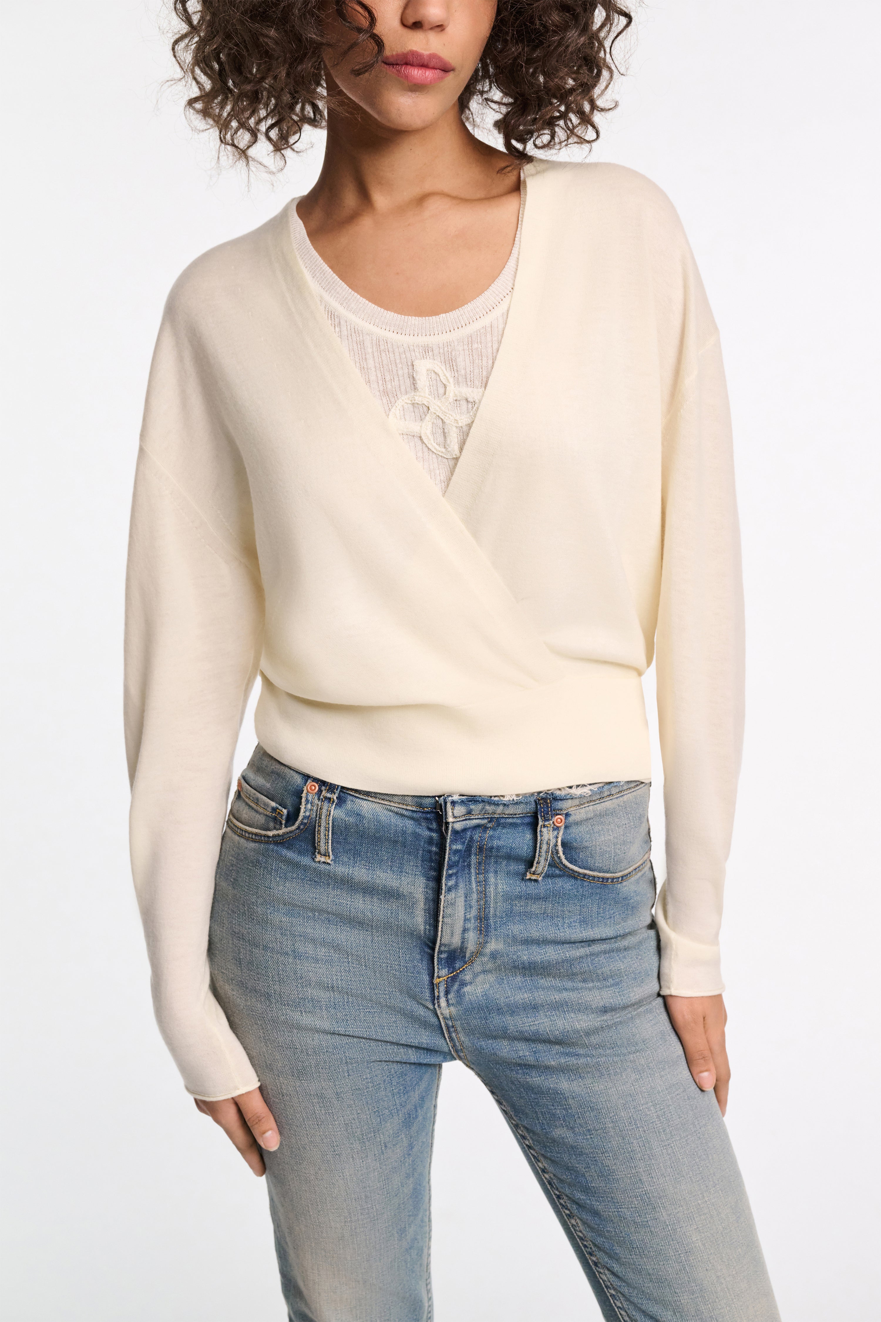 DELICATE STATEMENTS cardigan