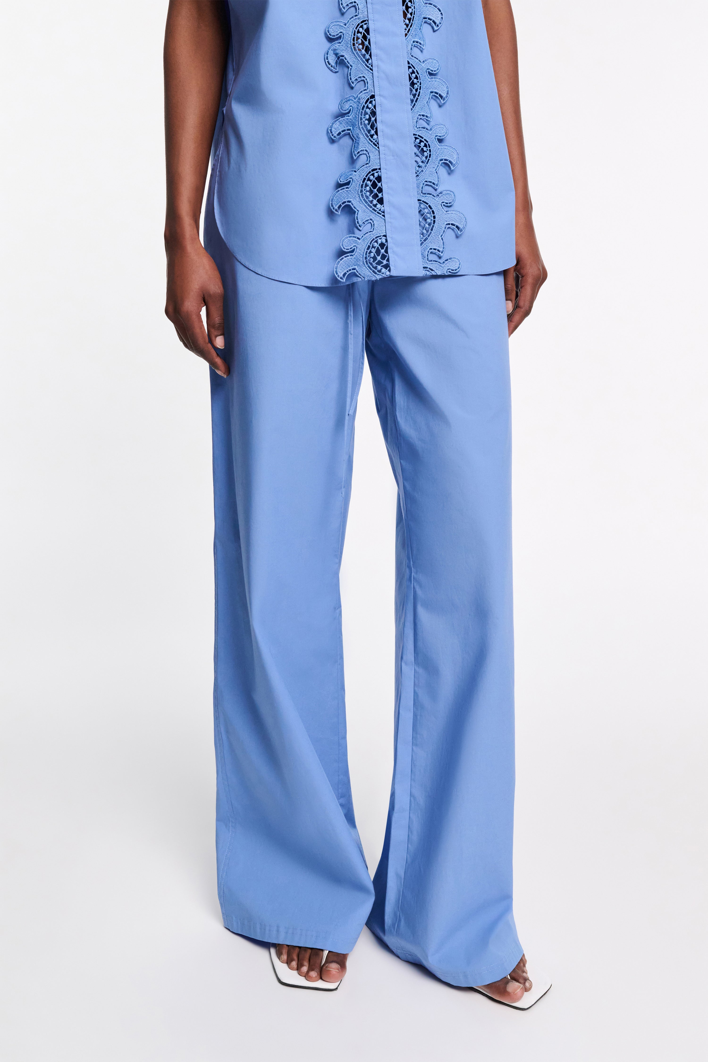 POPLIN POWER pants