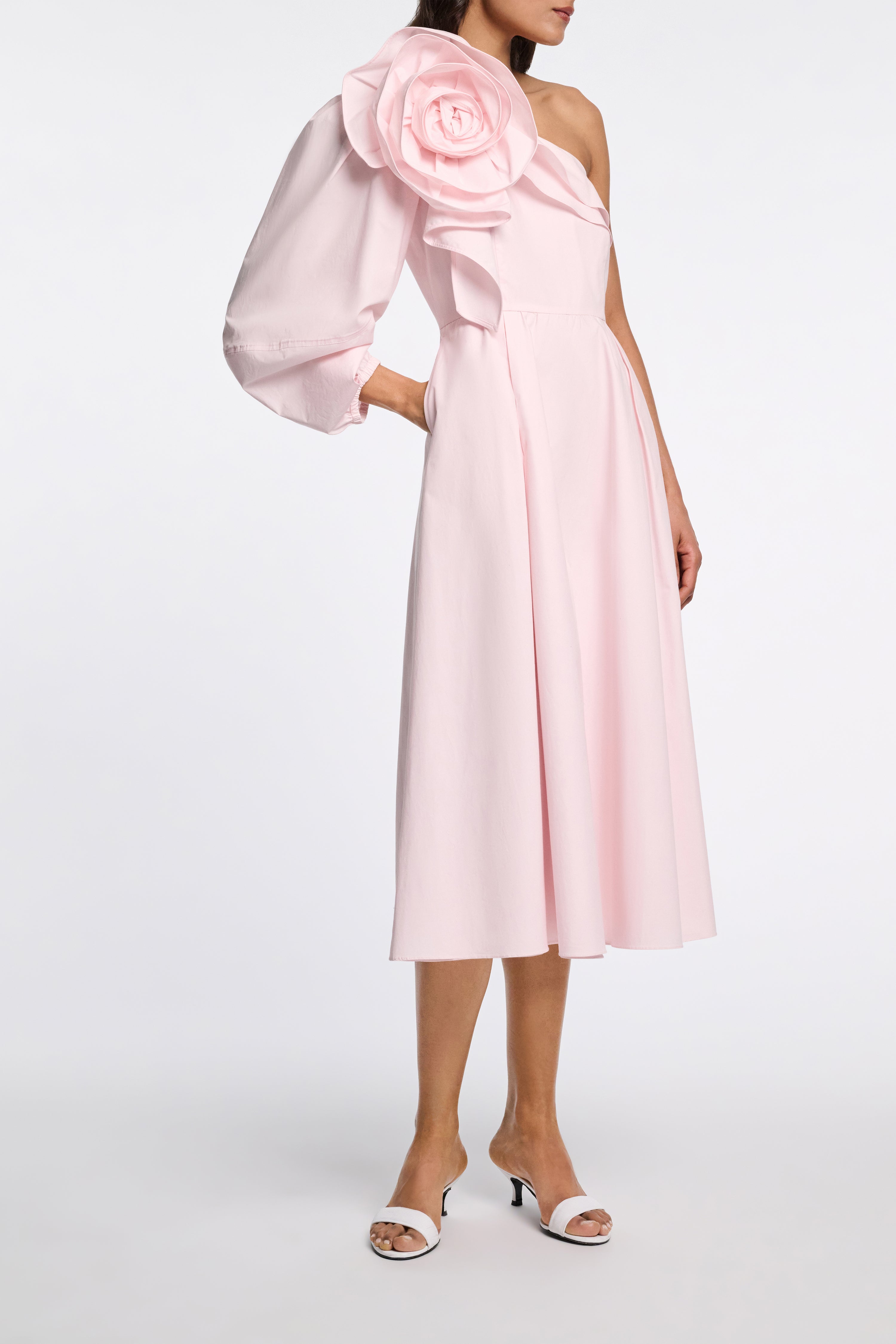 POPLIN POWER dress