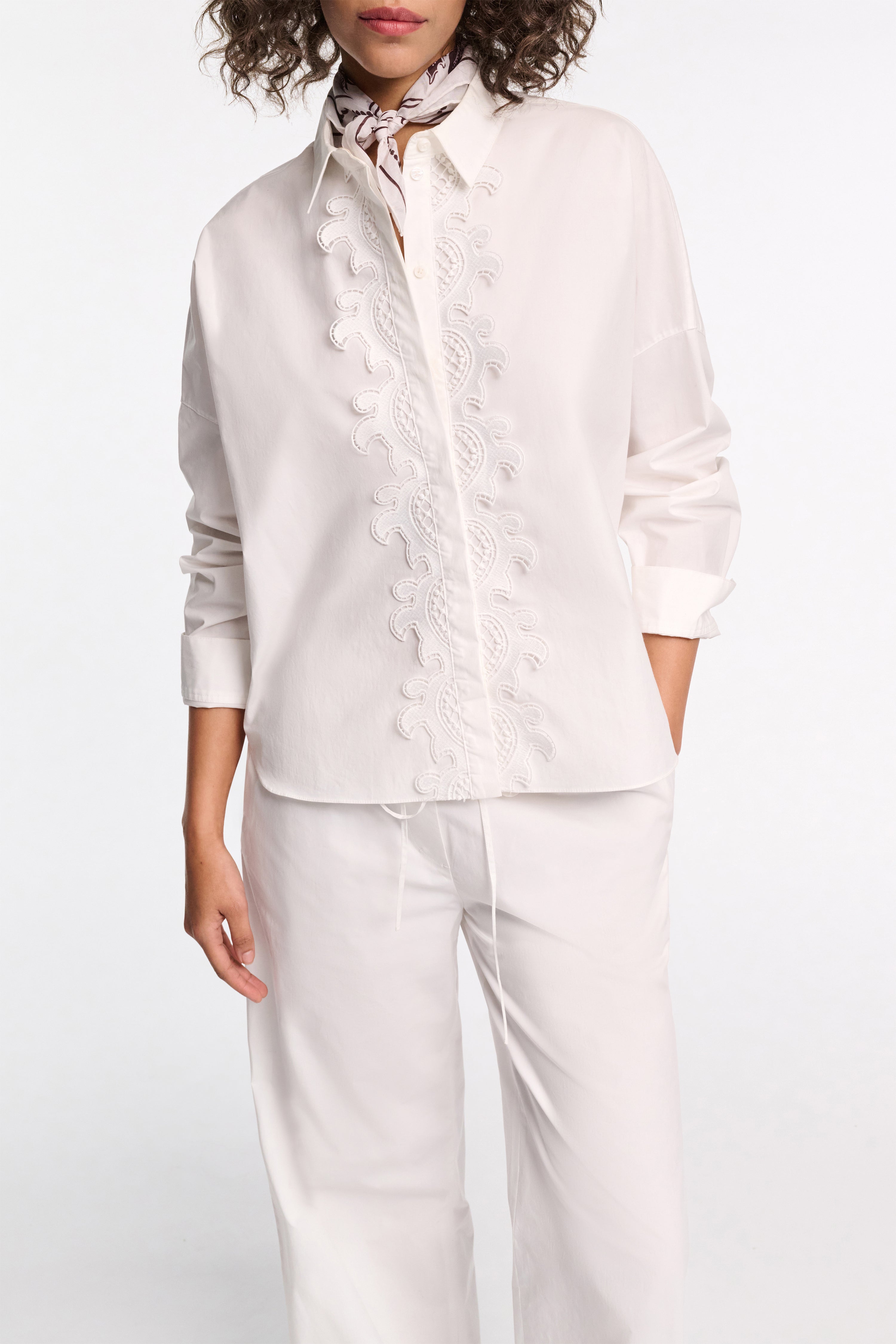 POPLIN POWER blouse