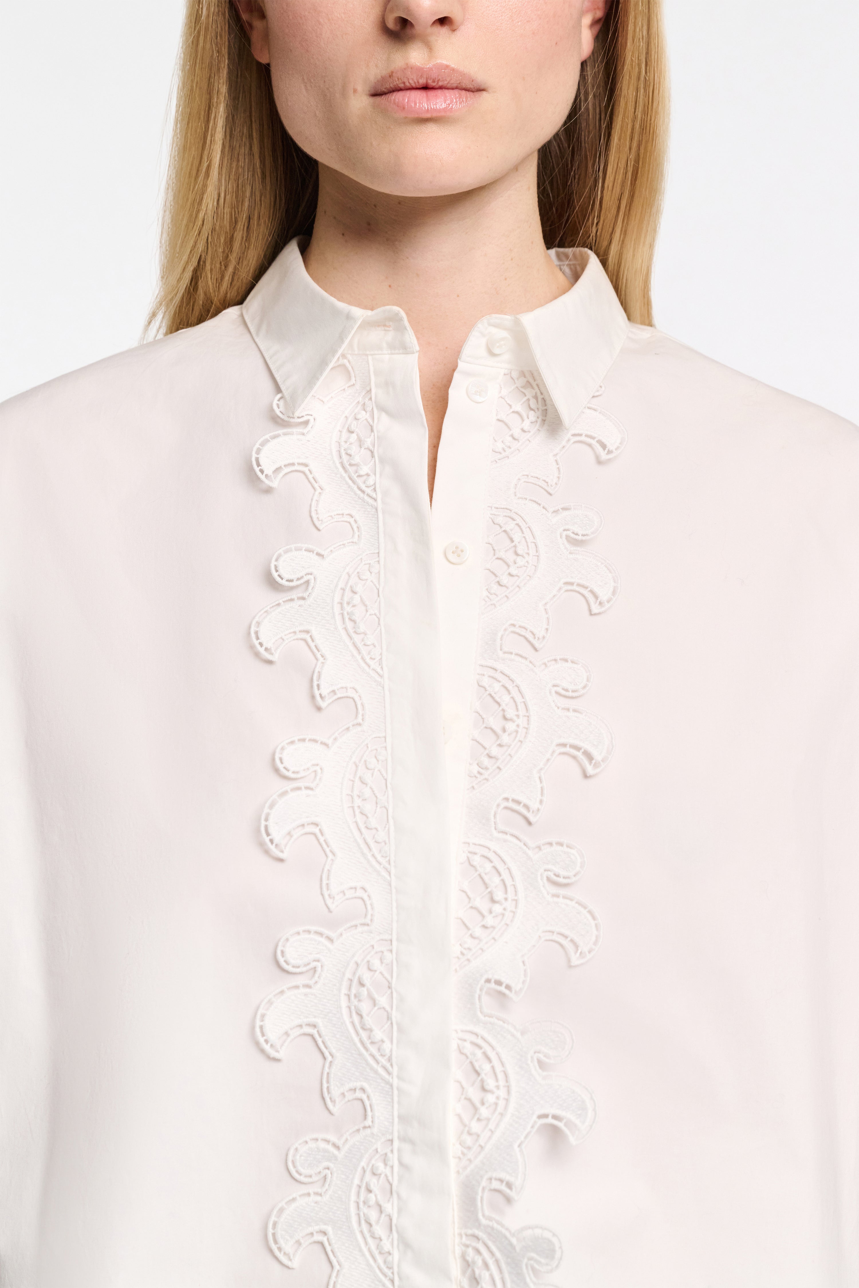 POPLIN POWER blouse