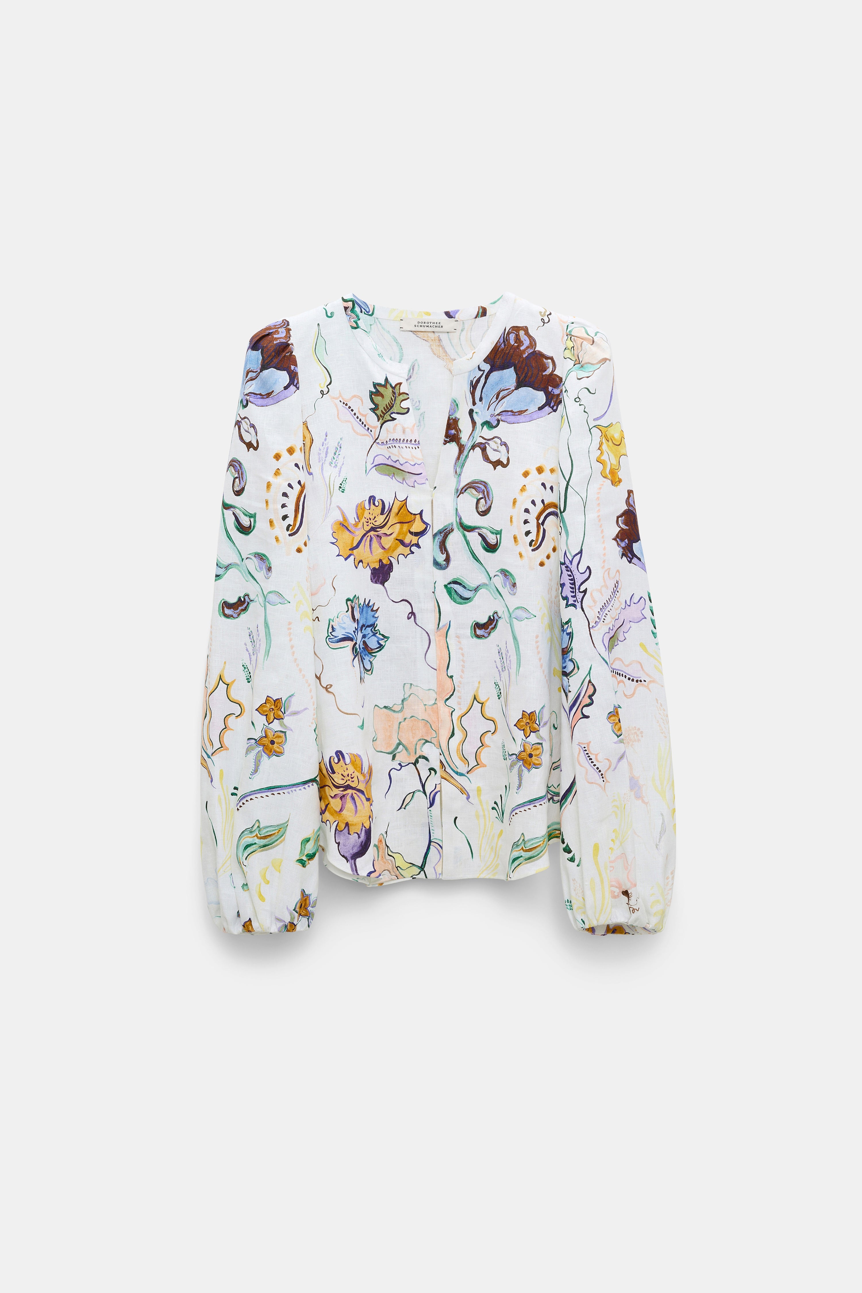 FLORAL POWER blouse