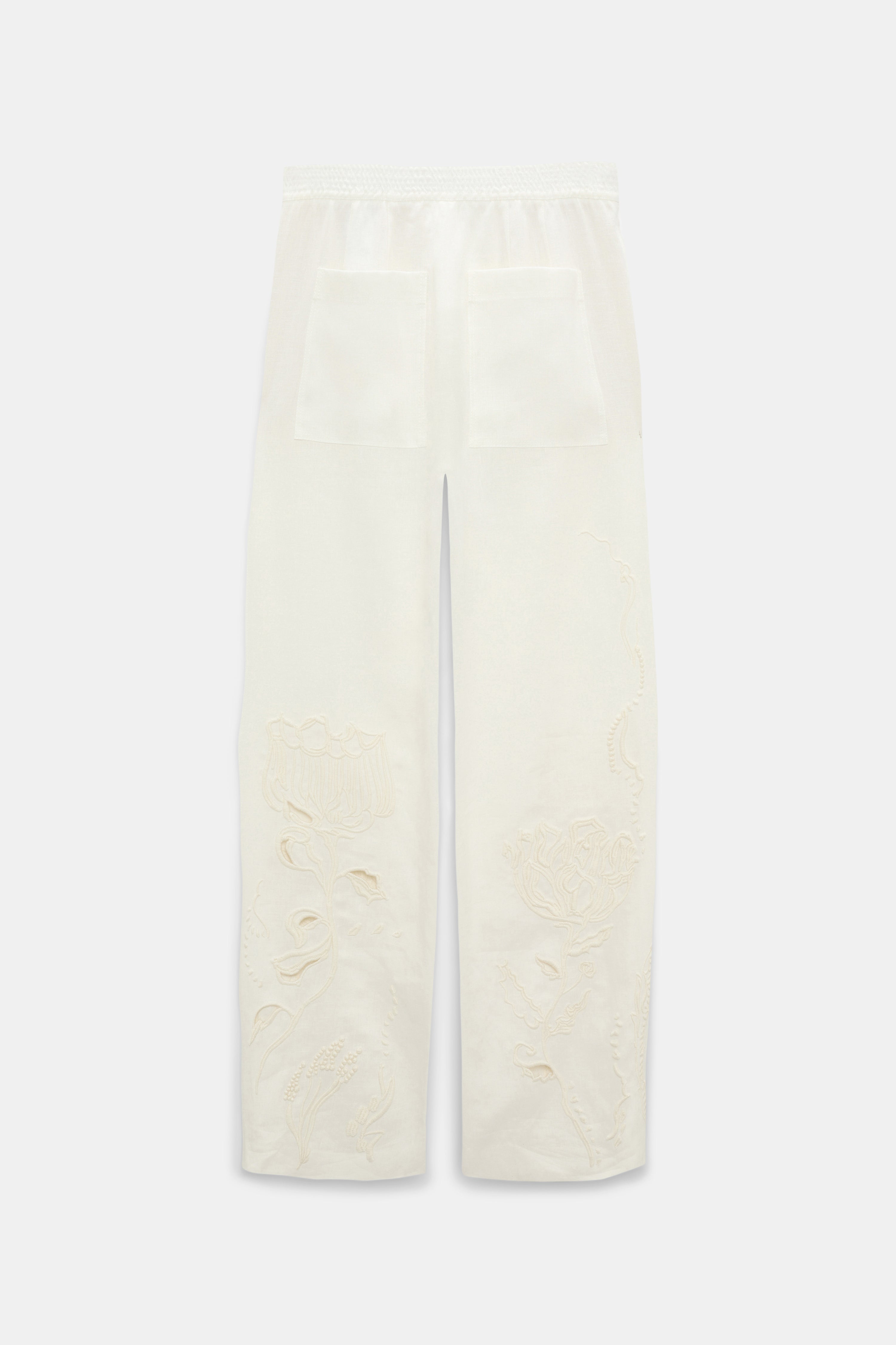 EMBROIDERED BEAUTY pants