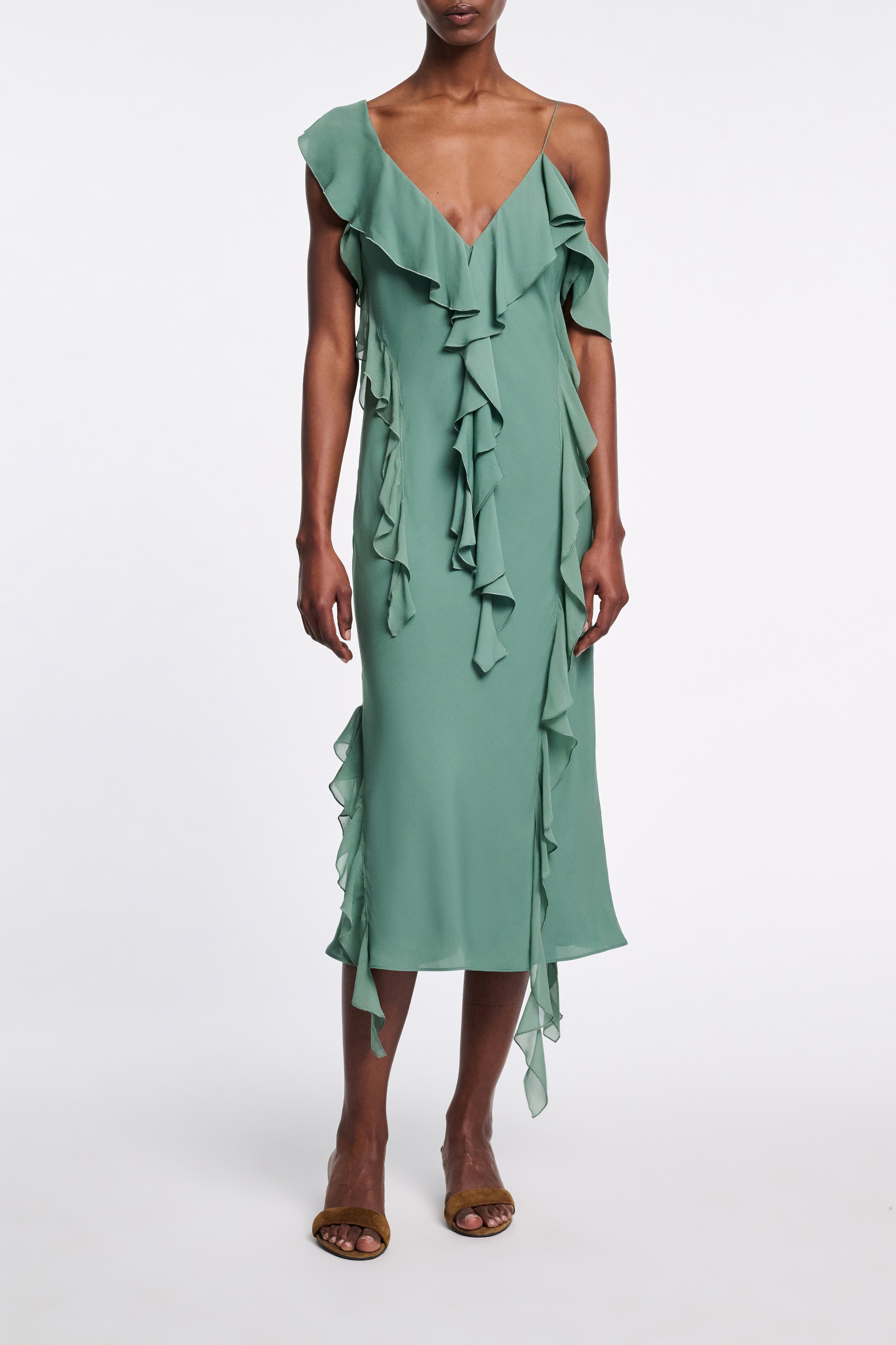 SHEER TWIST II dress