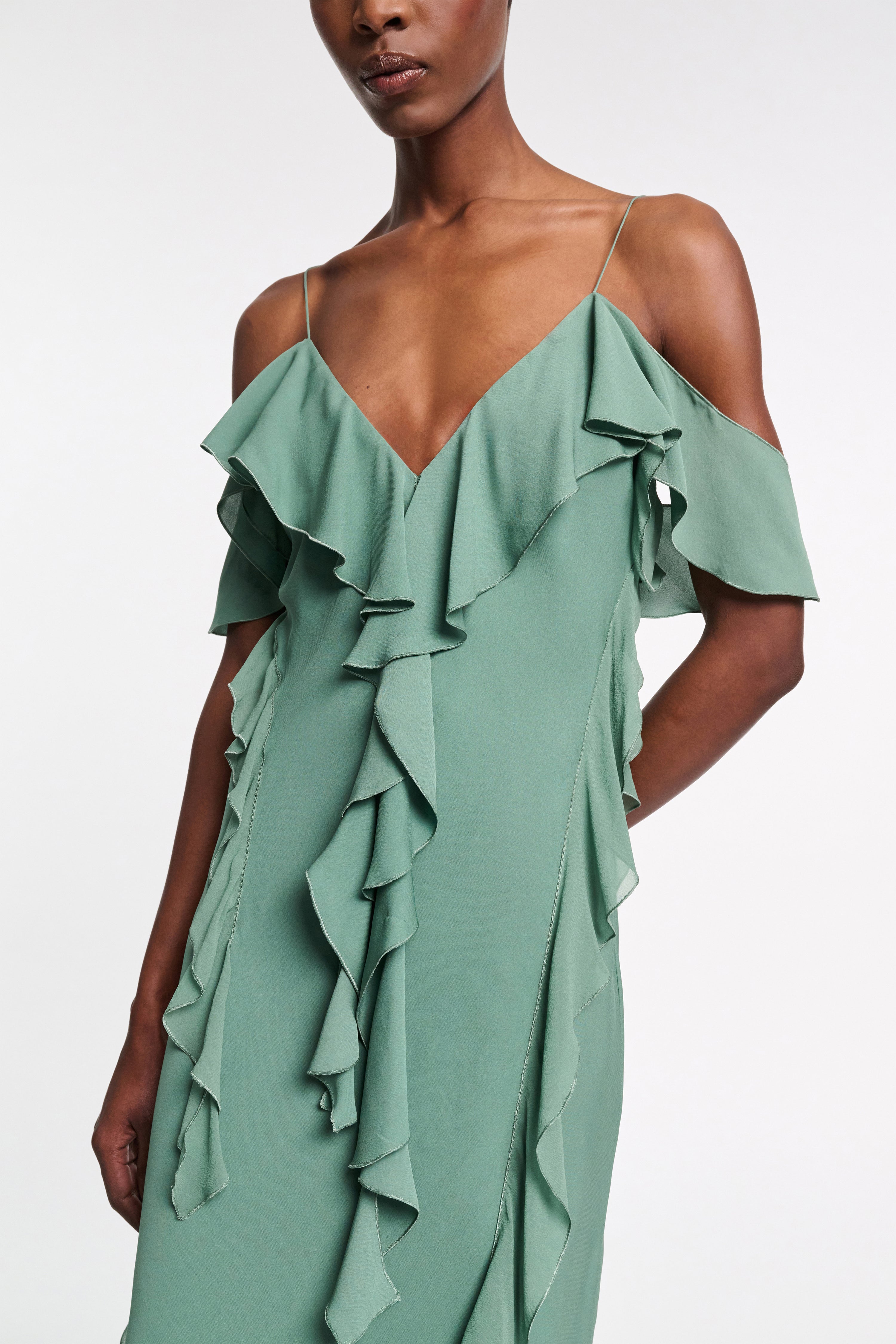 SHEER TWIST II dress