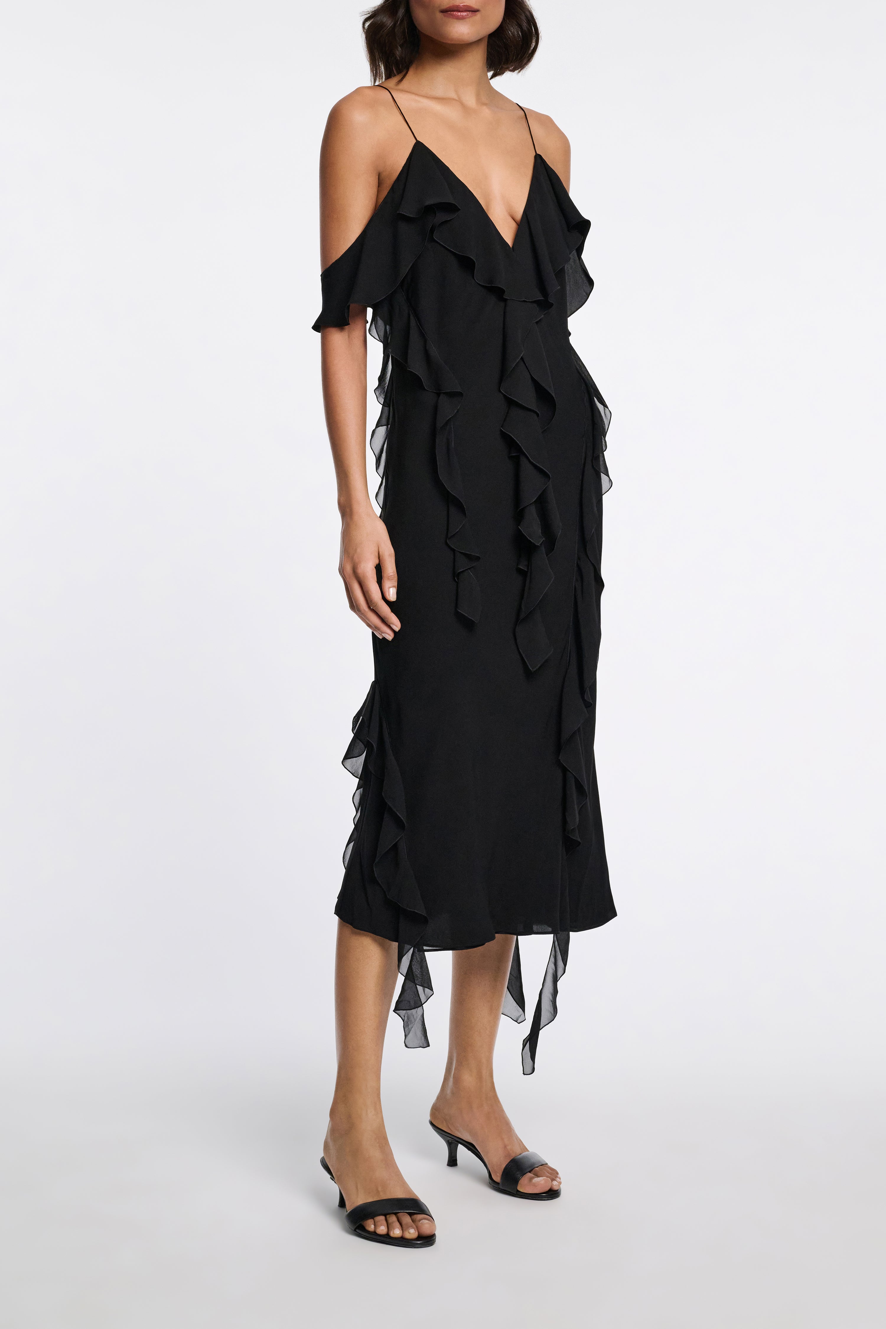 SHEER TWIST II dress