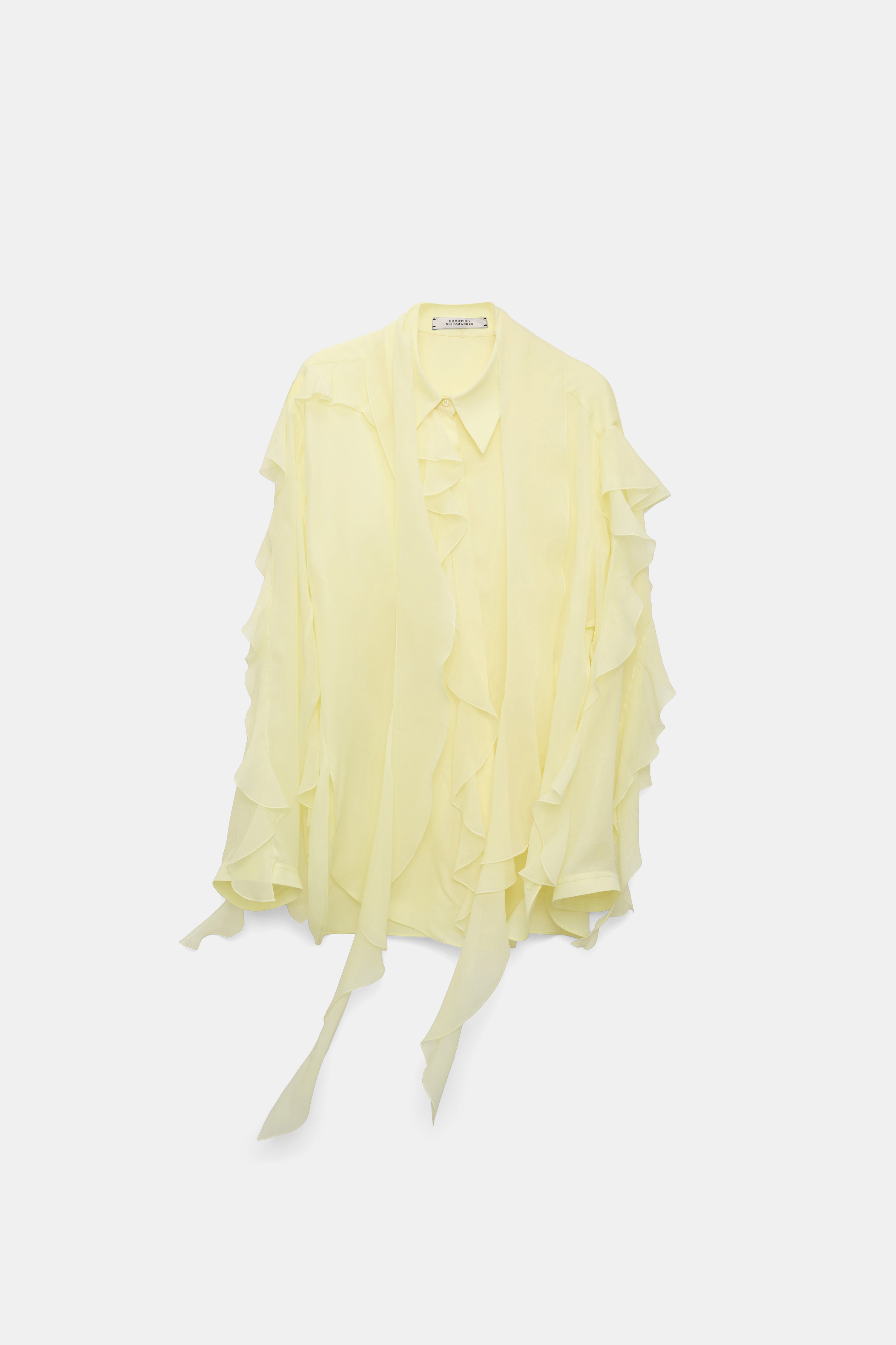 SHEER TWIST I blouse