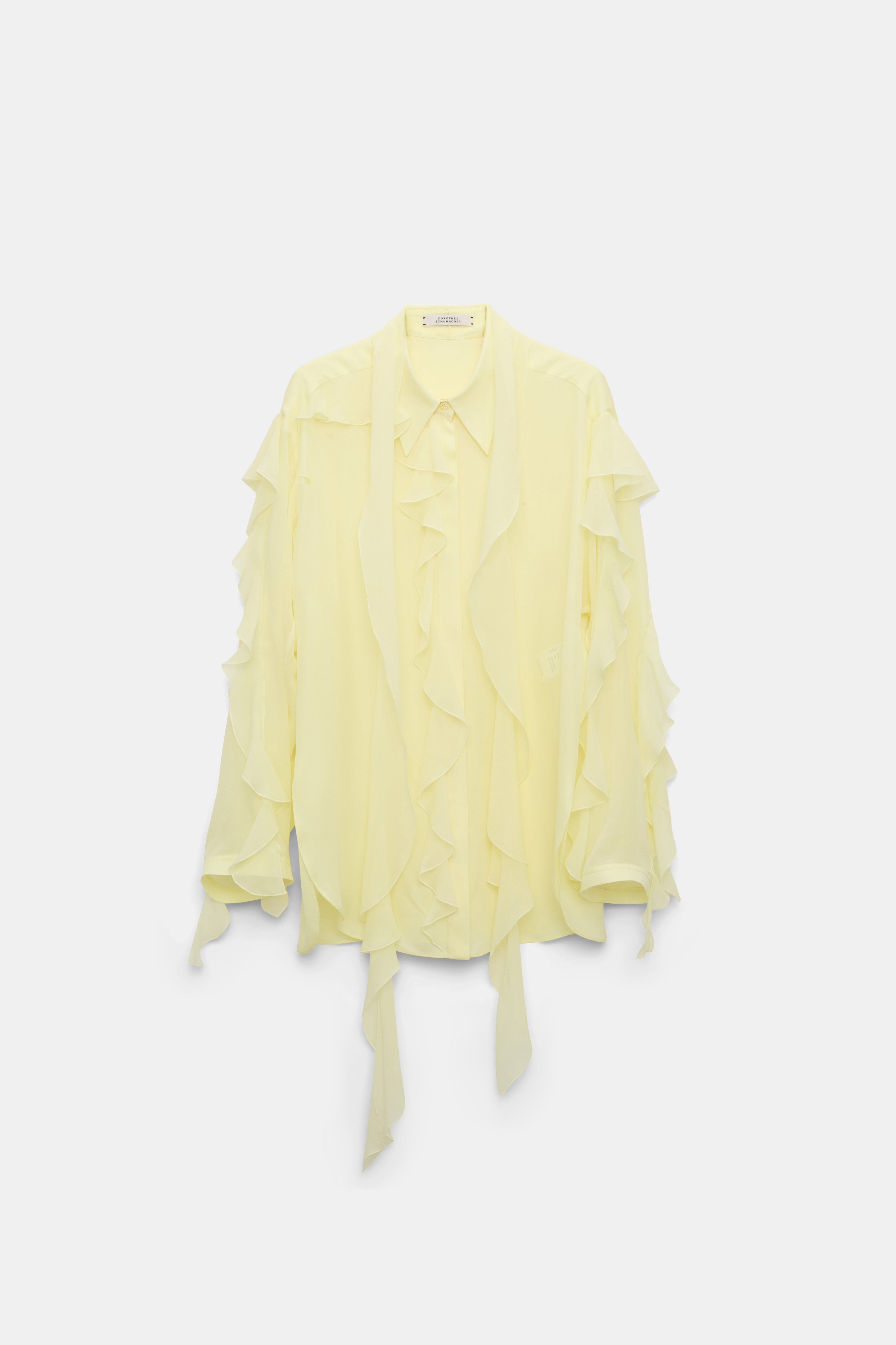 SHEER TWIST I blouse