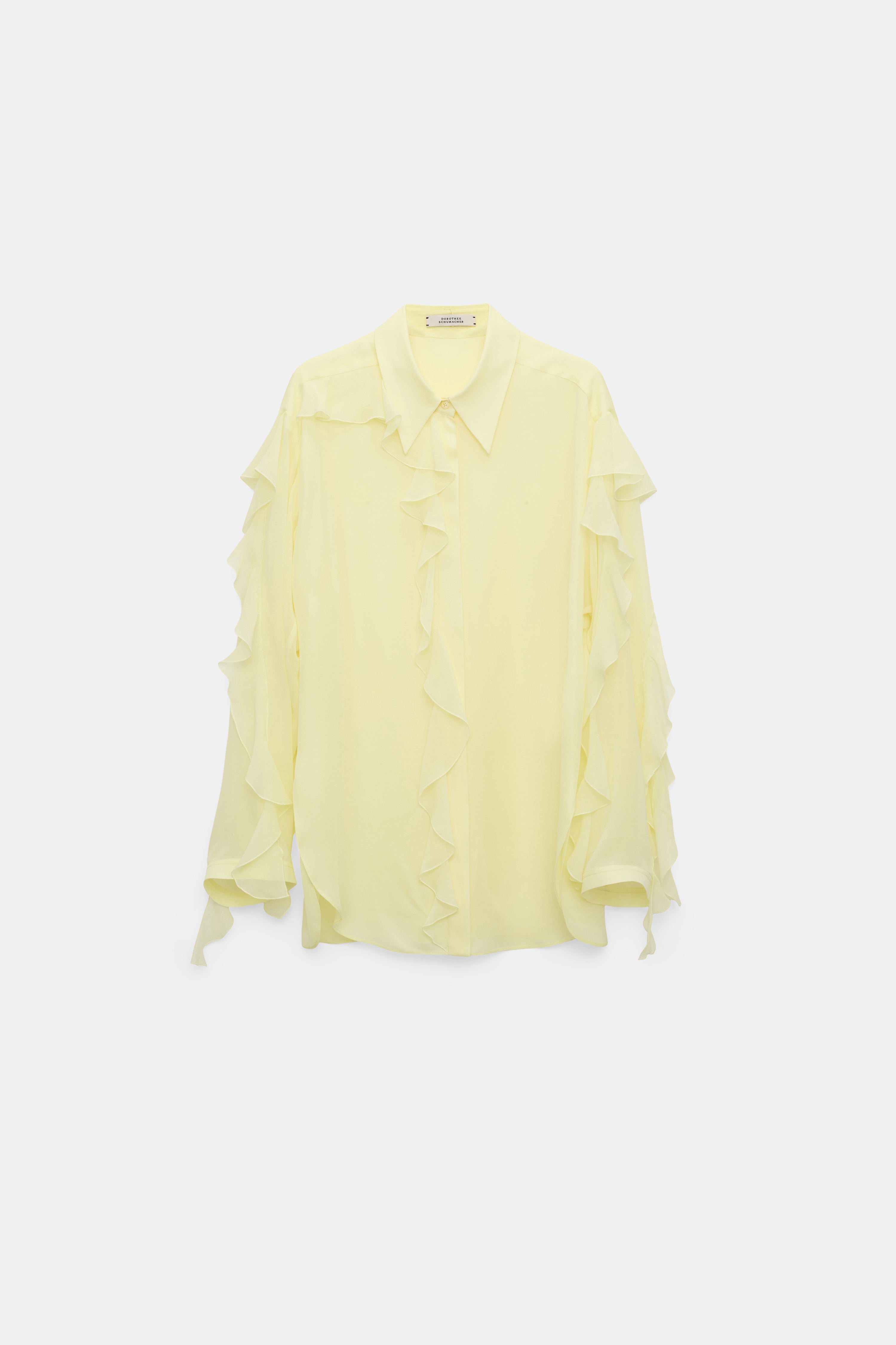 SHEER TWIST I blouse