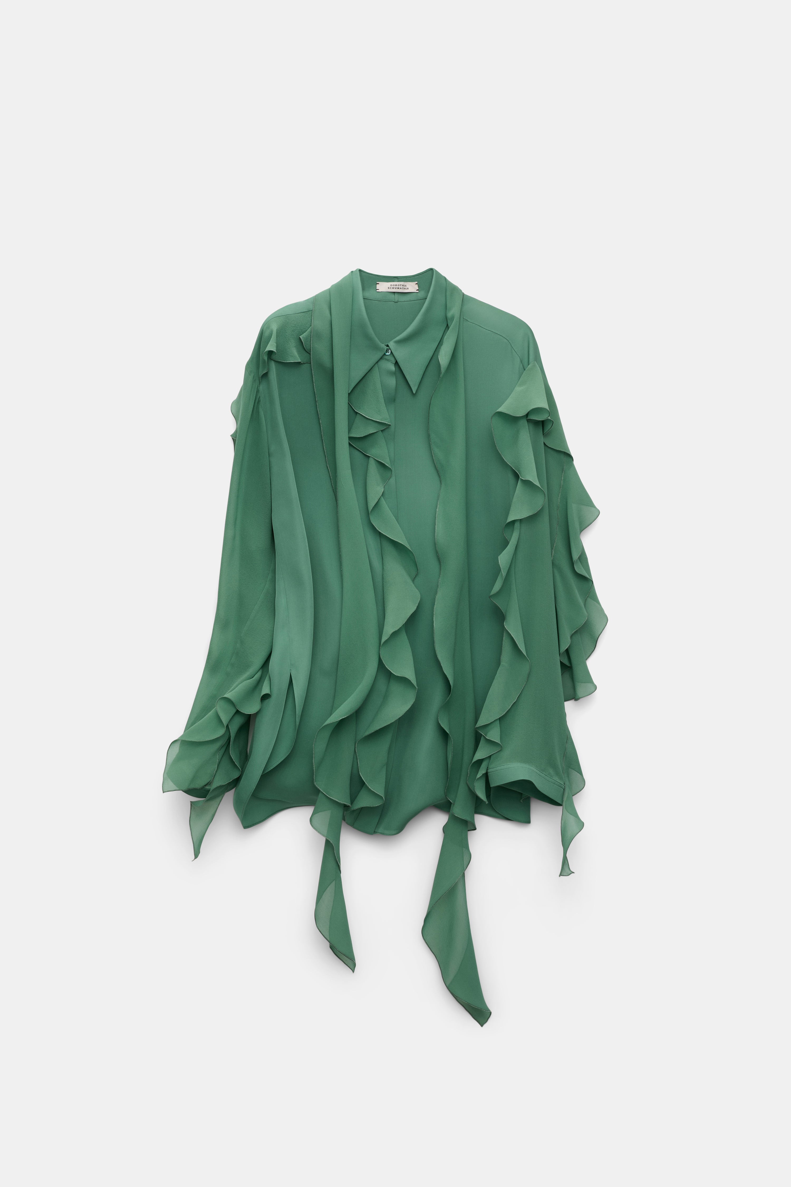 SHEER TWIST I blouse