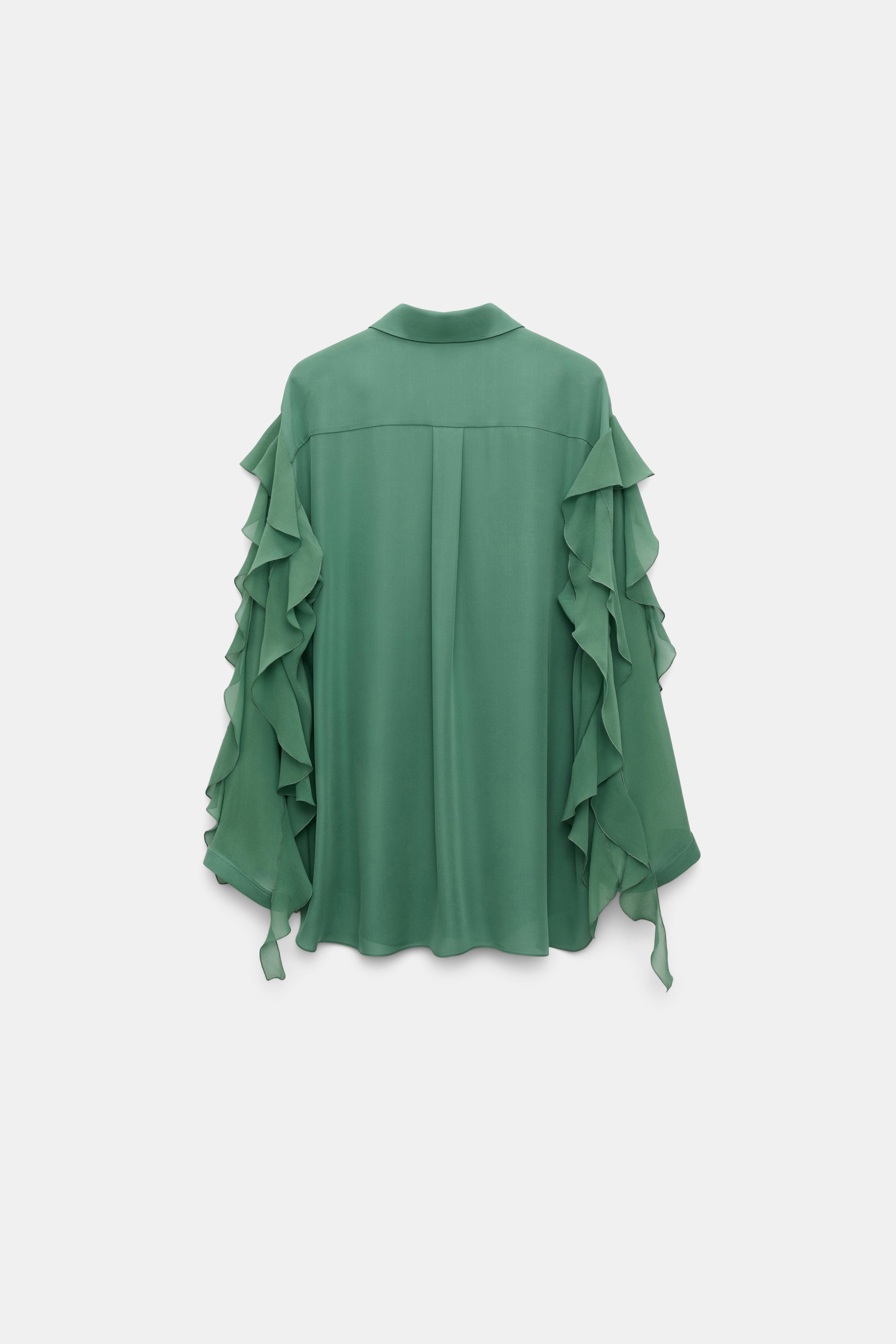 SHEER TWIST I blouse