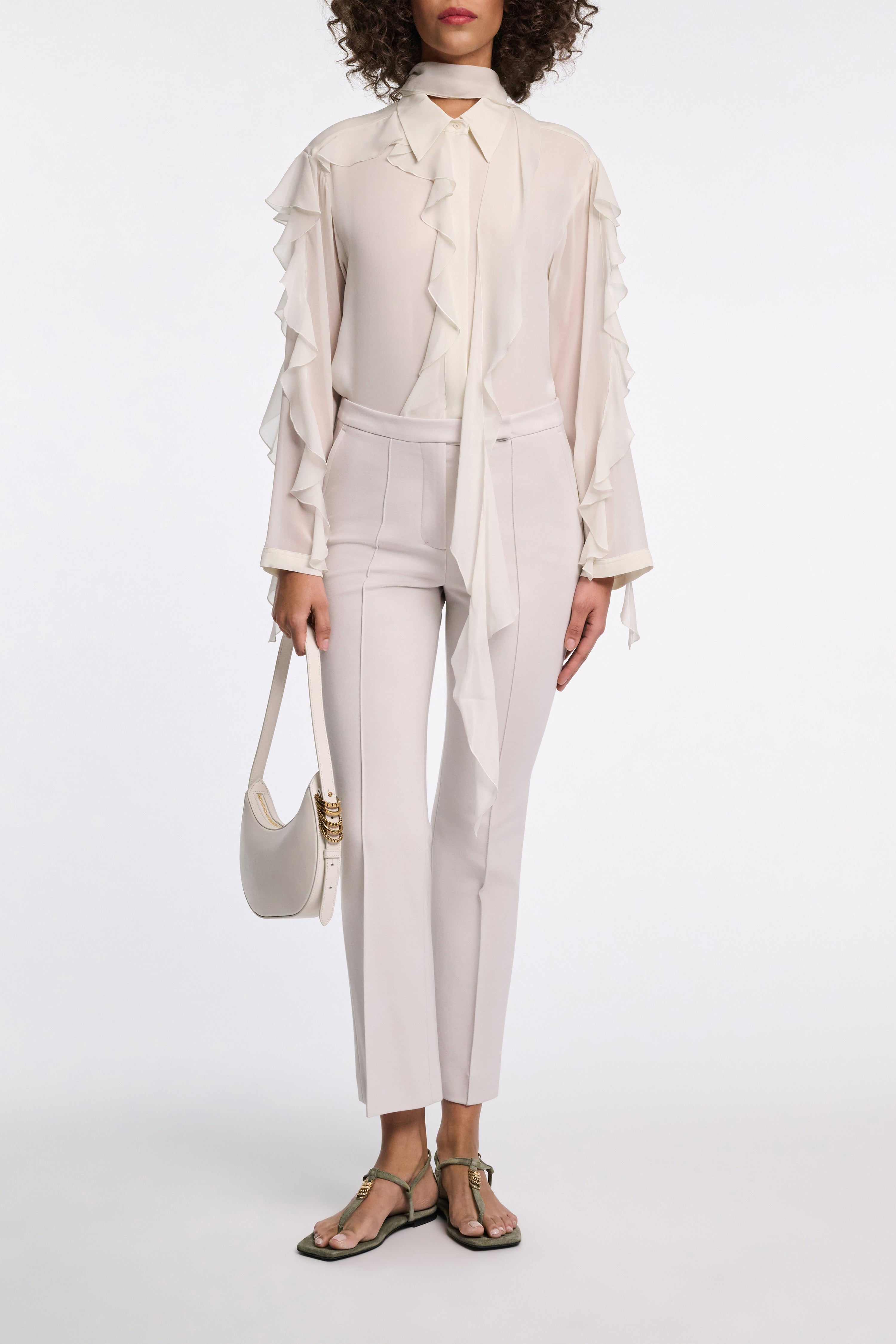 SHEER TWIST I blouse