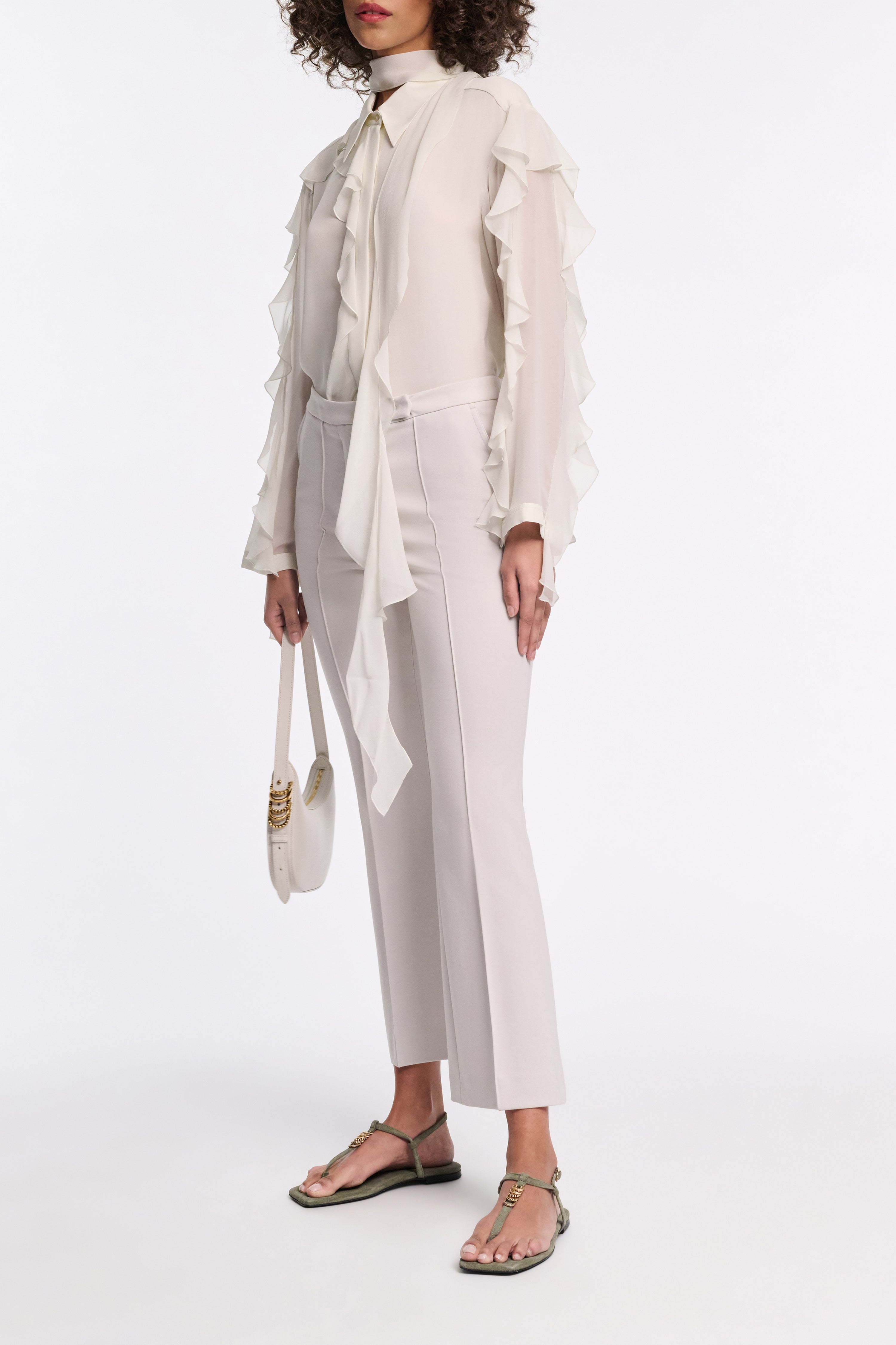 SHEER TWIST I blouse