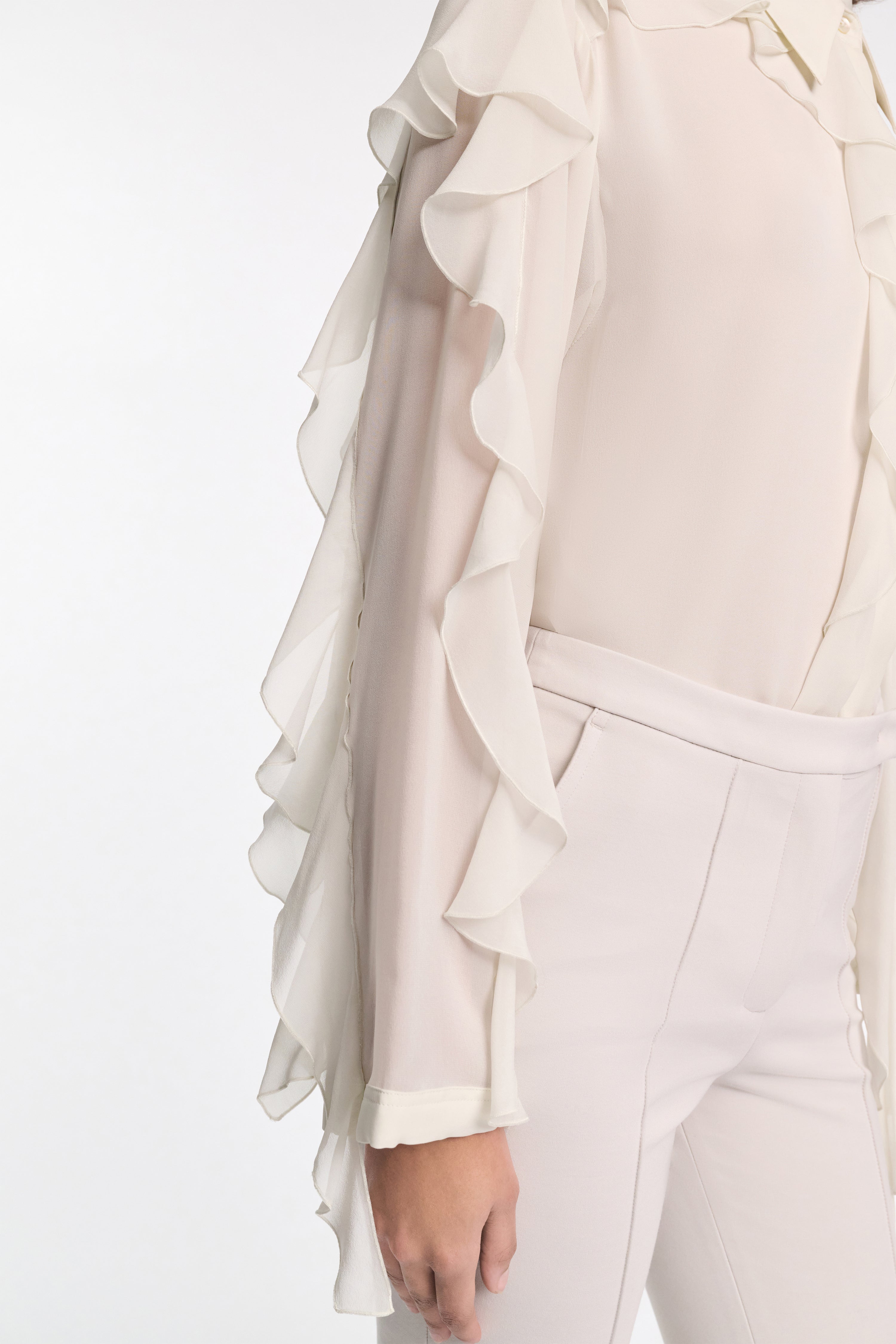 SHEER TWIST I blouse