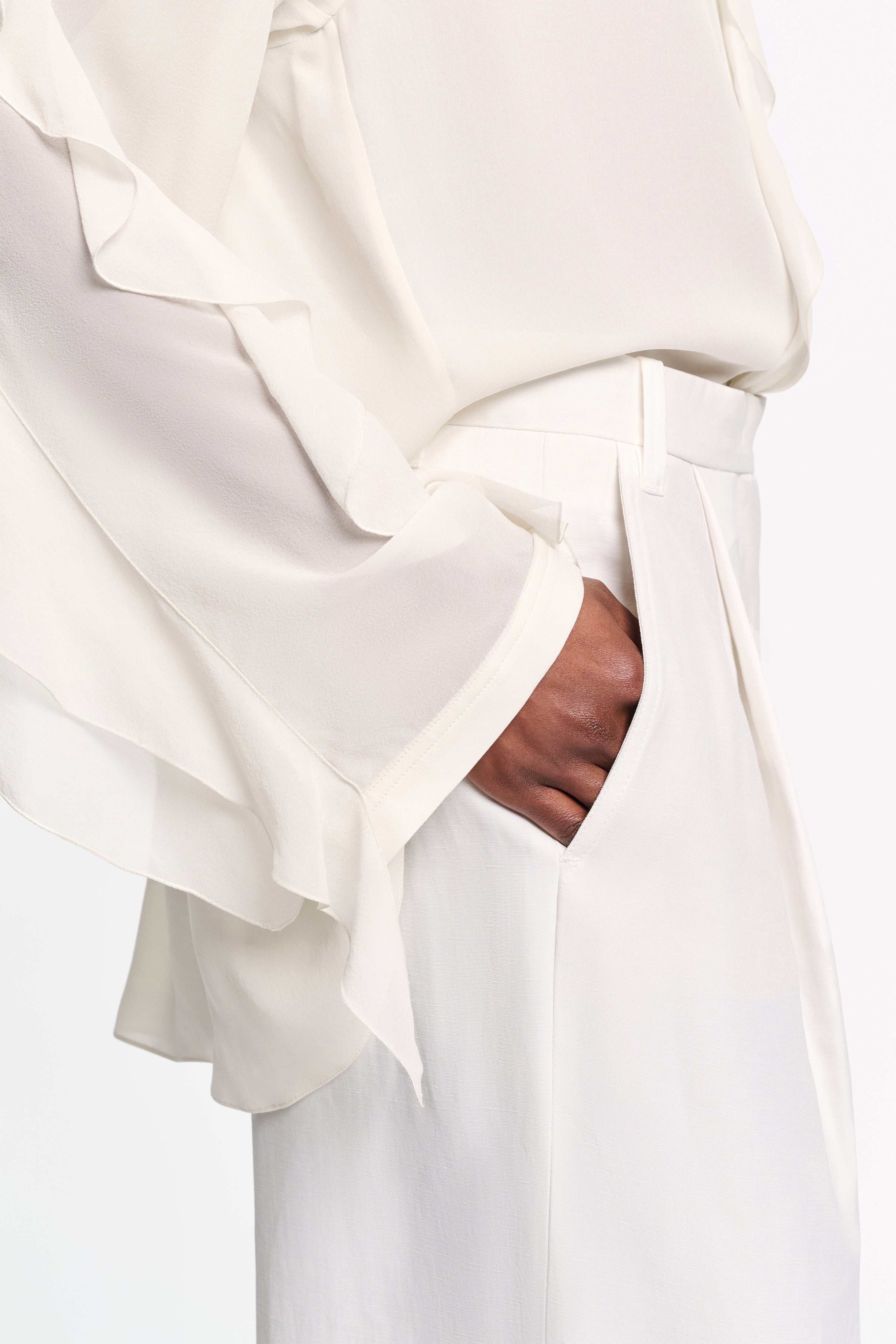 SHEER TWIST I blouse