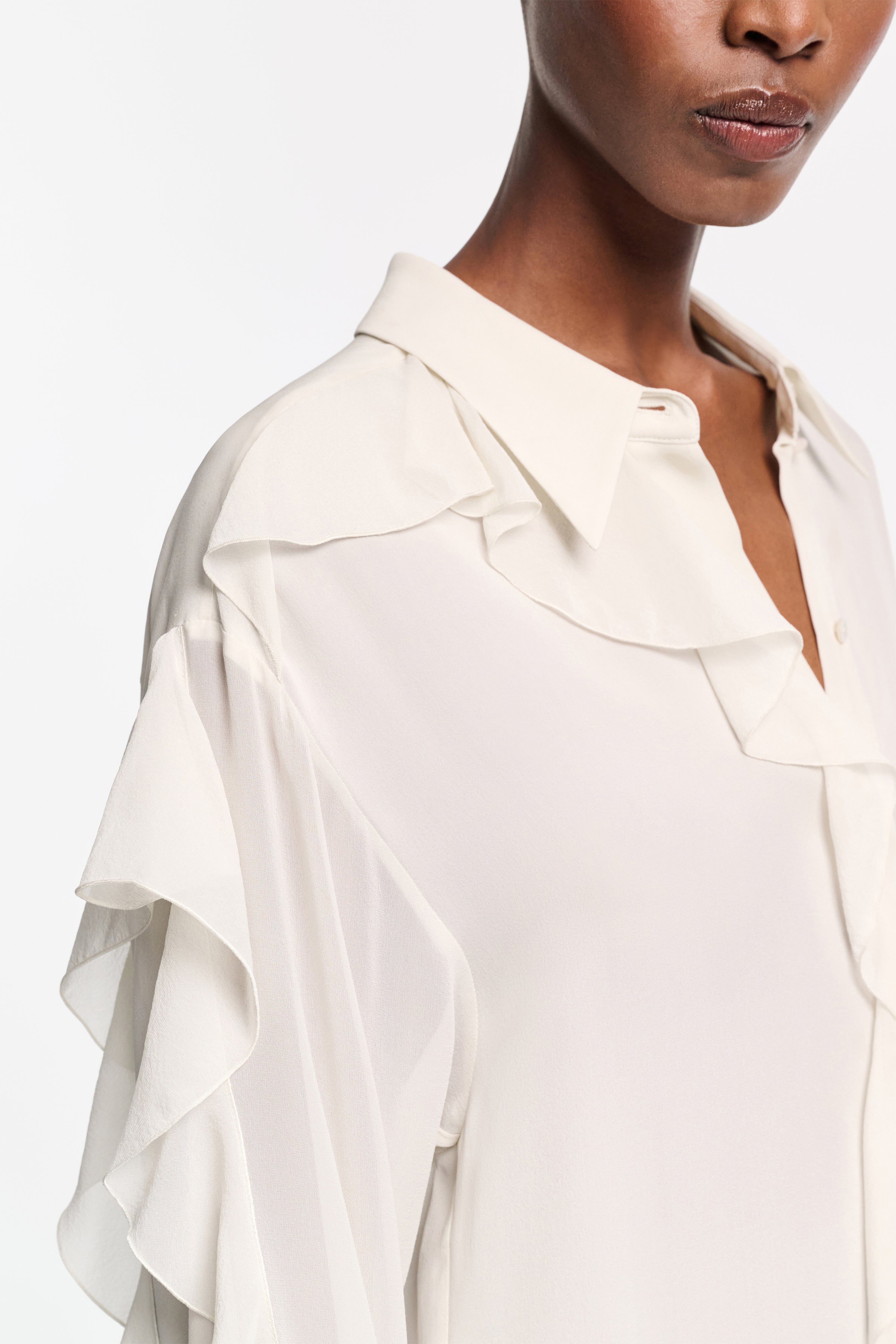 SHEER TWIST I blouse