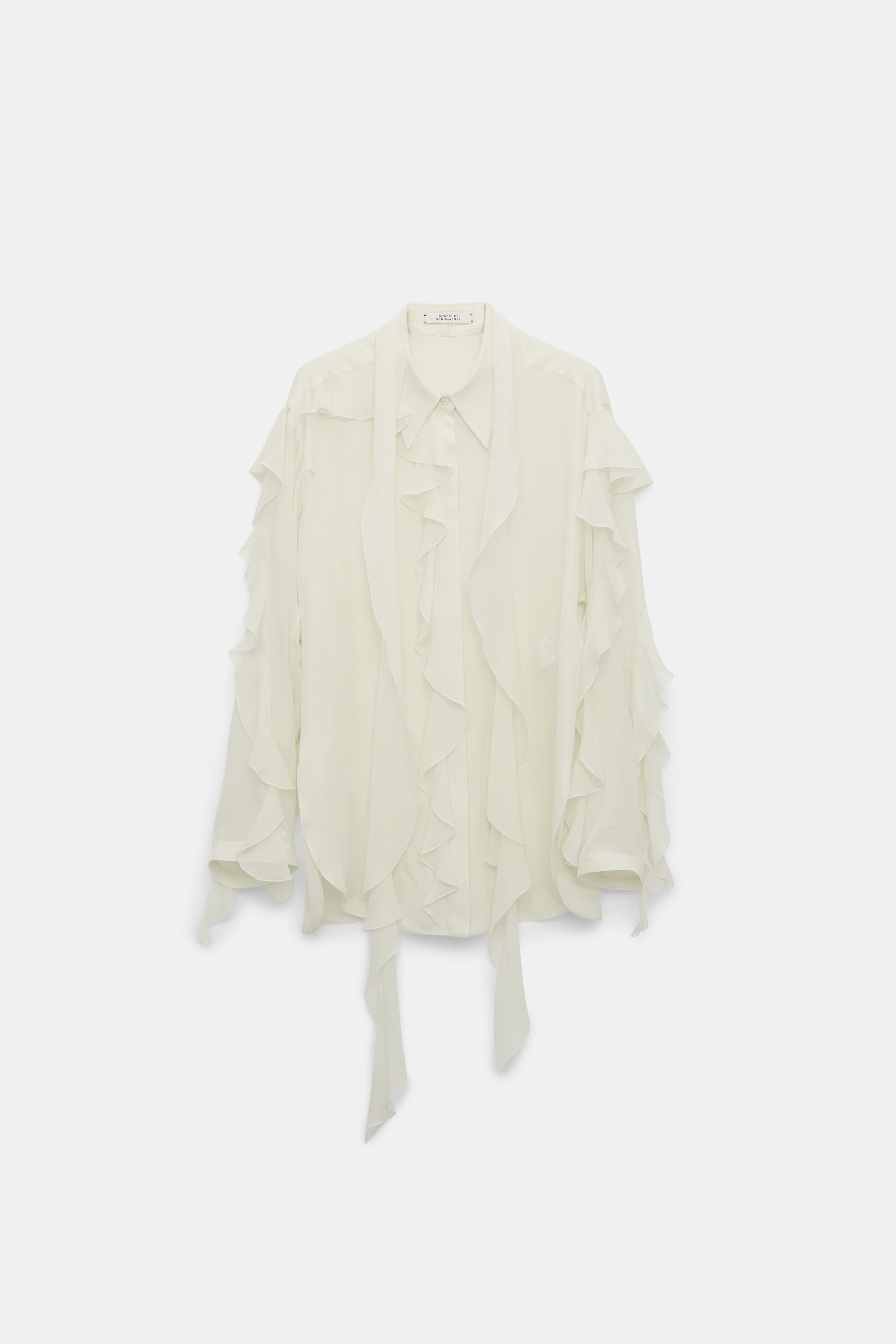 SHEER TWIST I blouse