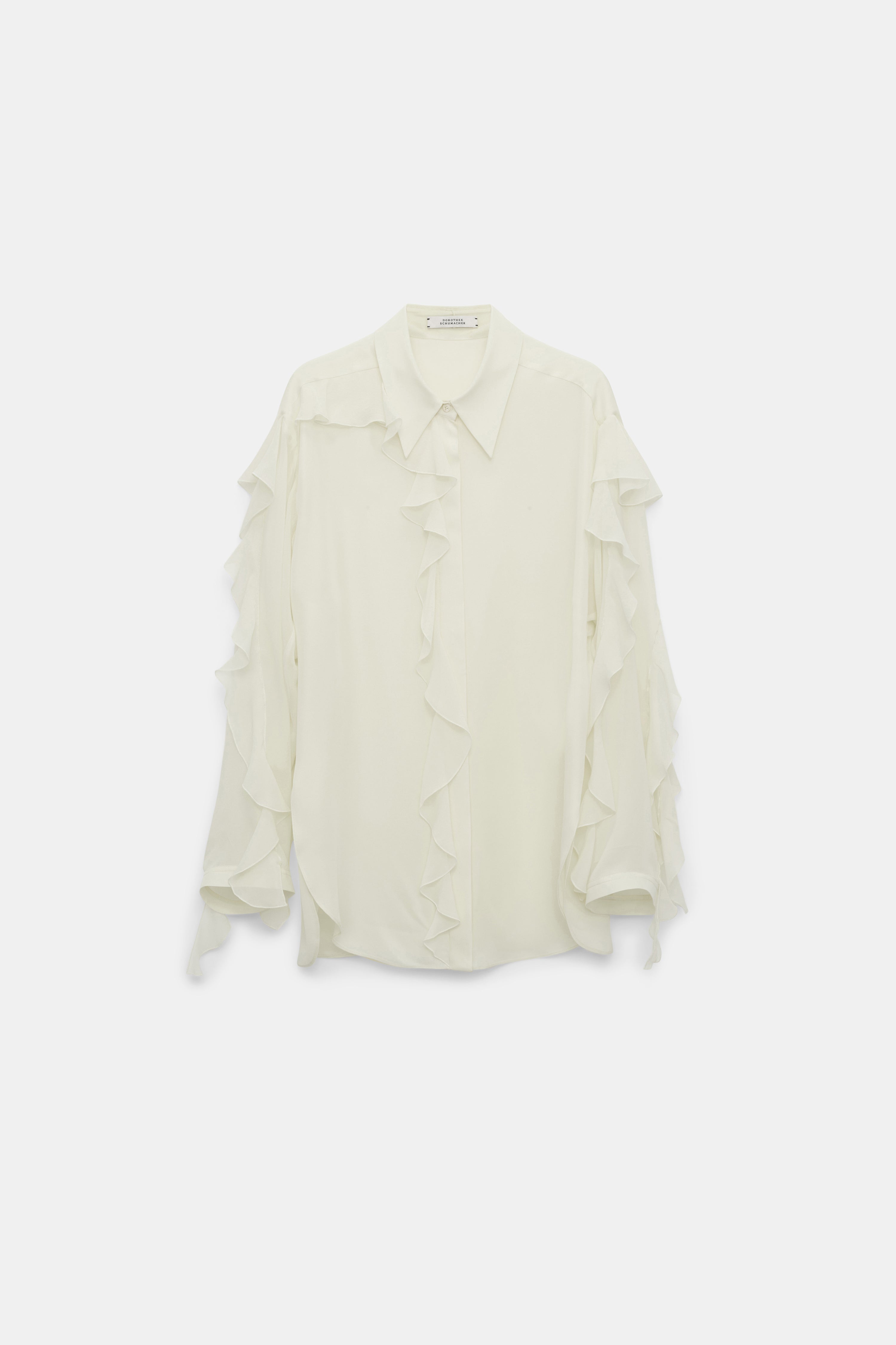 SHEER TWIST I blouse