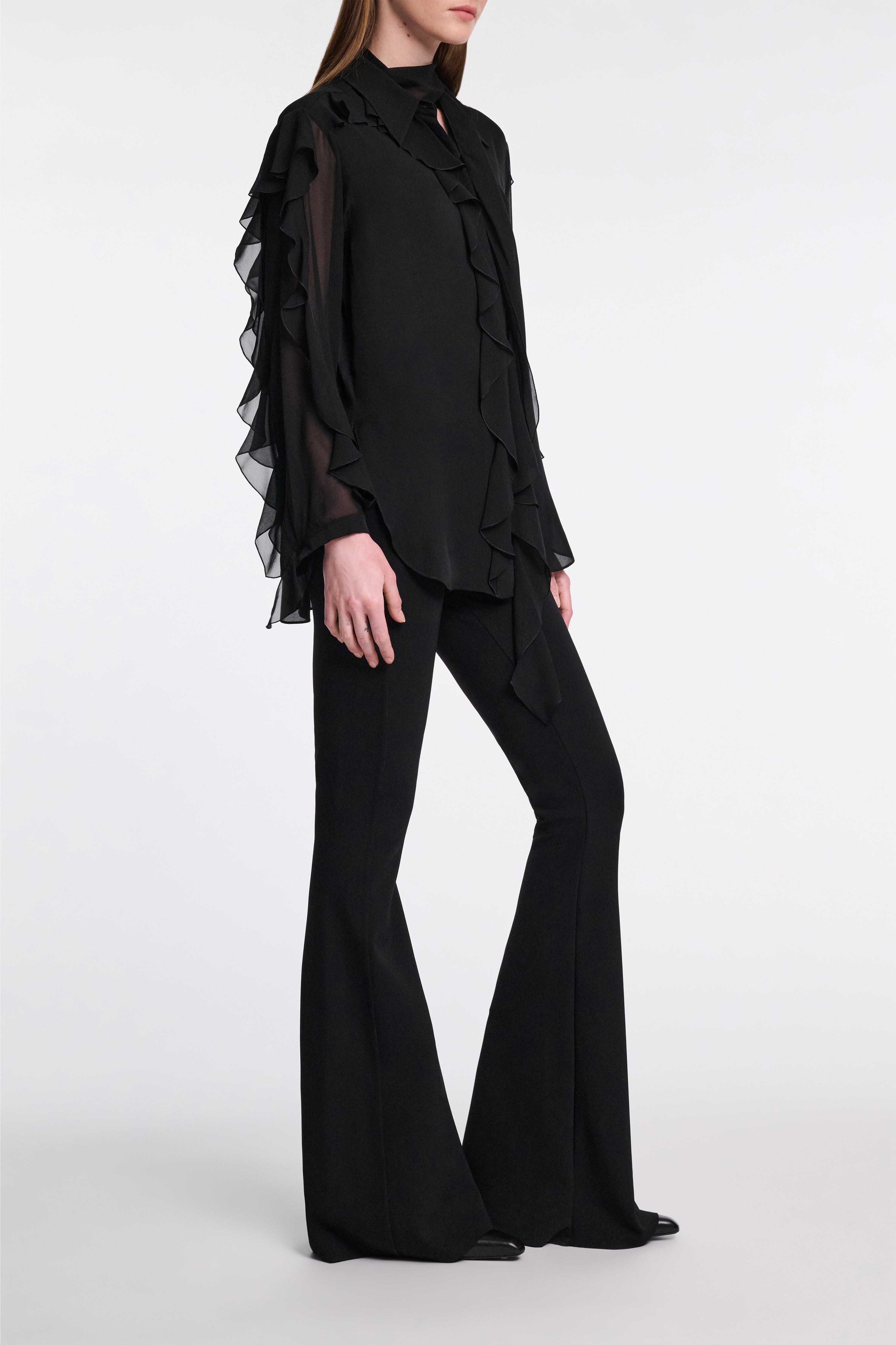 SHEER TWIST I blouse