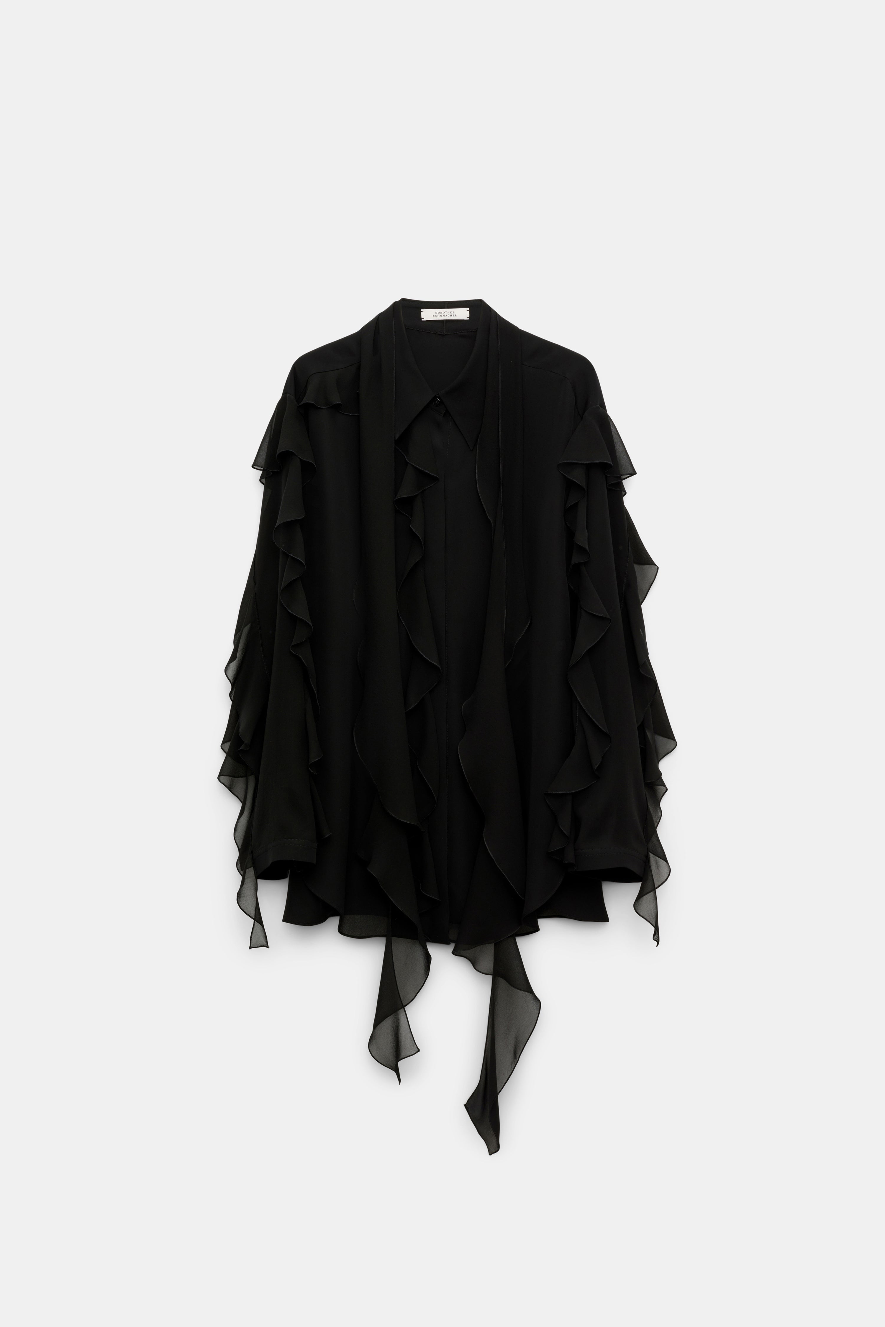 SHEER TWIST I blouse