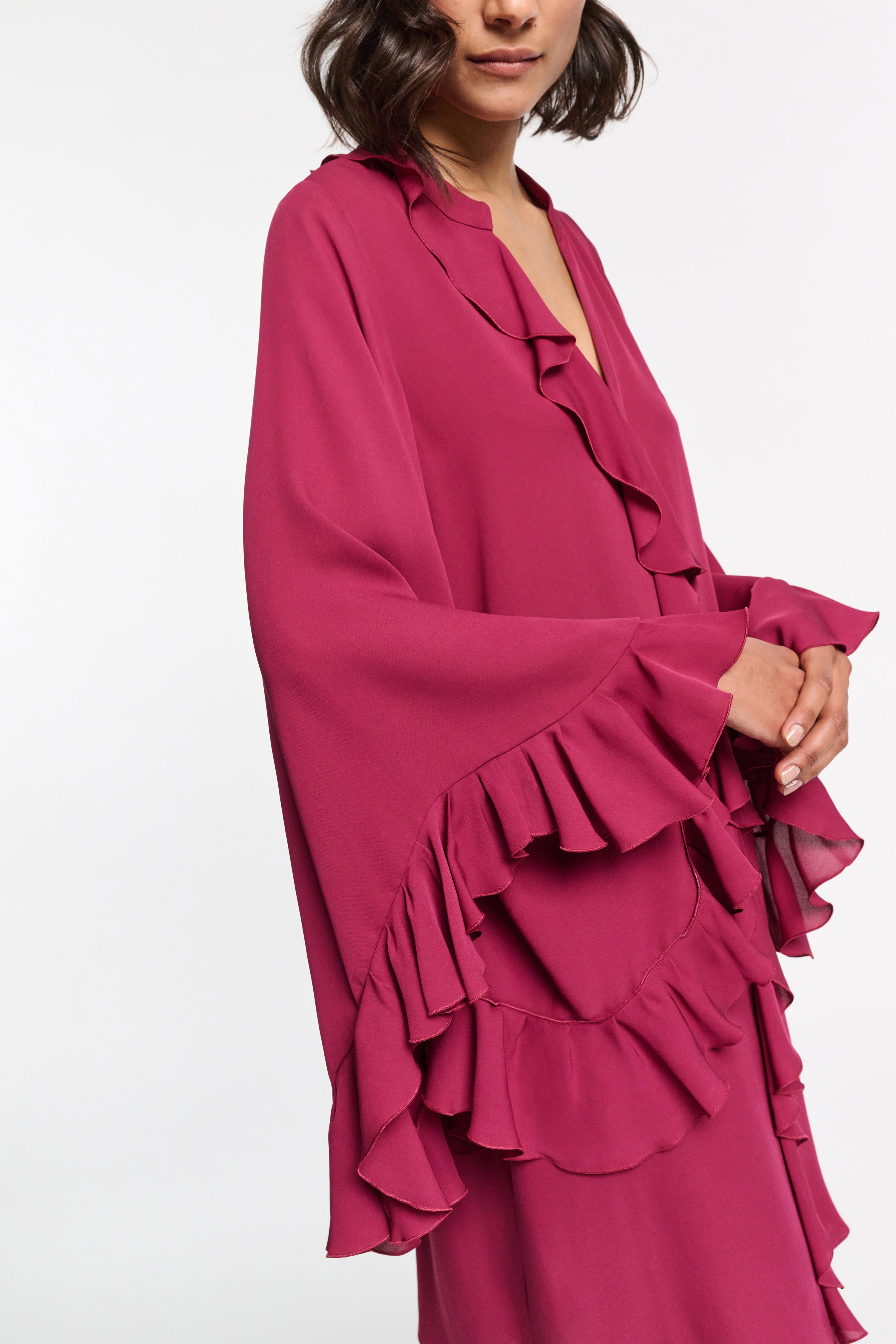 SHEER TWIST II dress