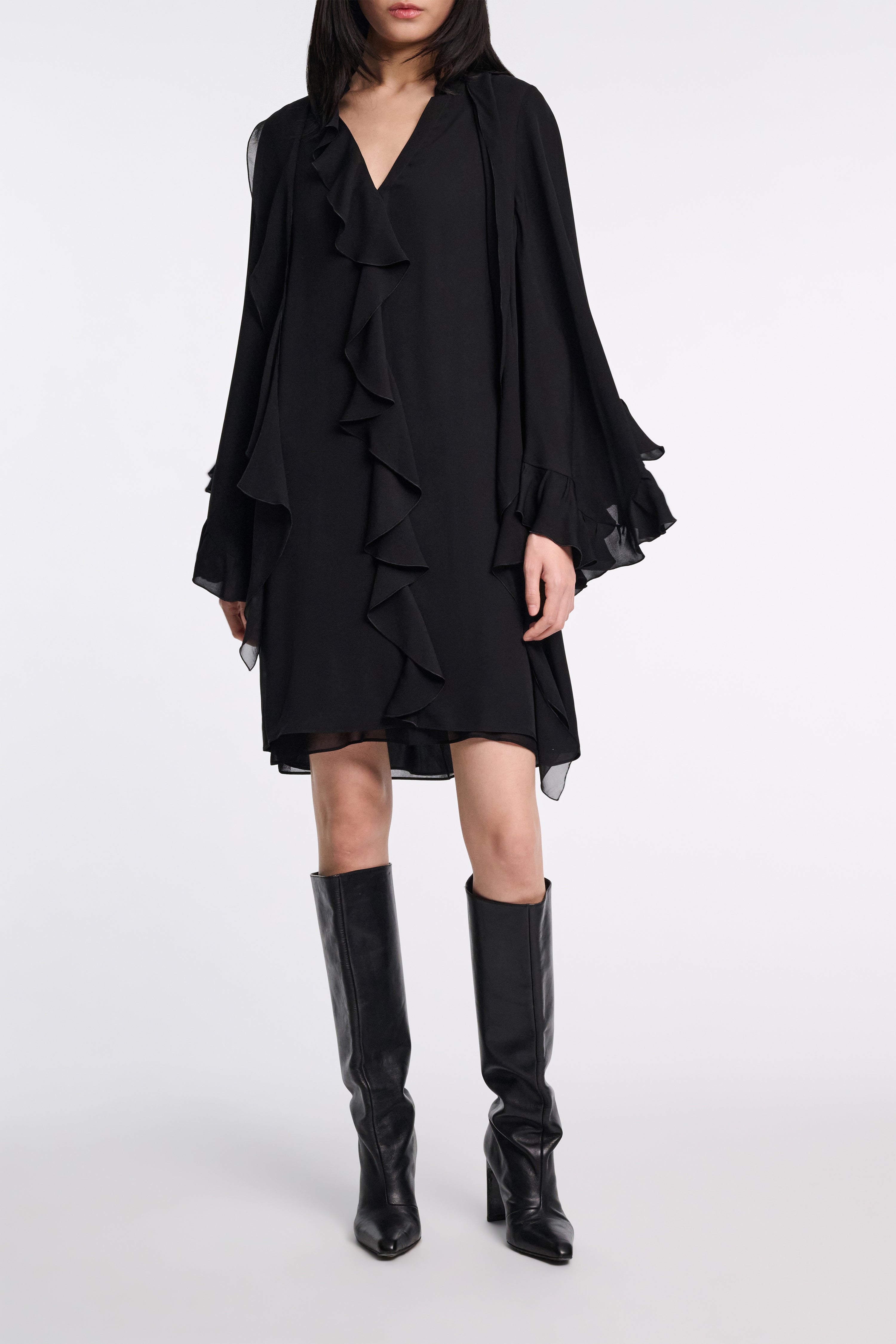 SHEER TWIST II dress