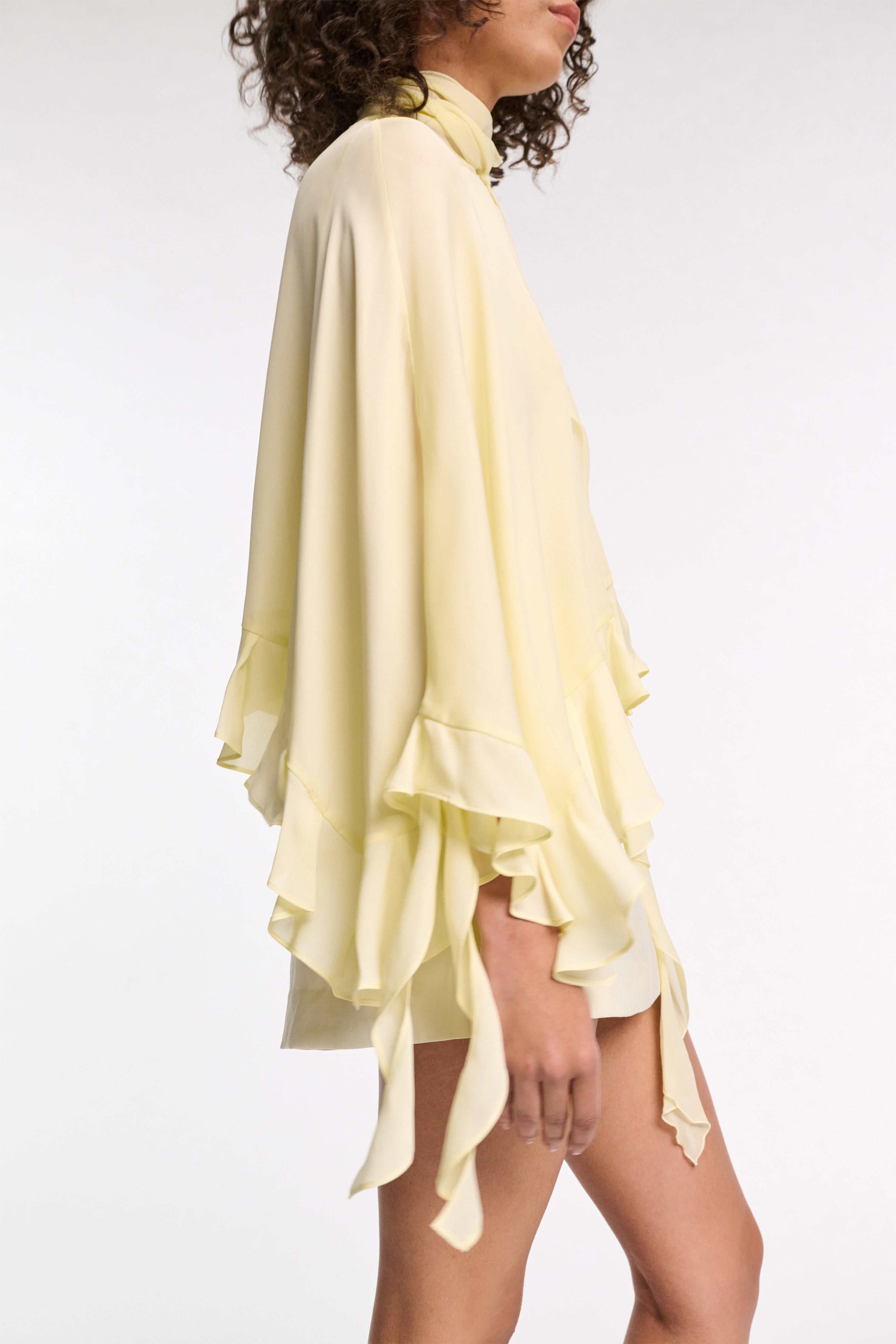 SHEER TWIST I blouse