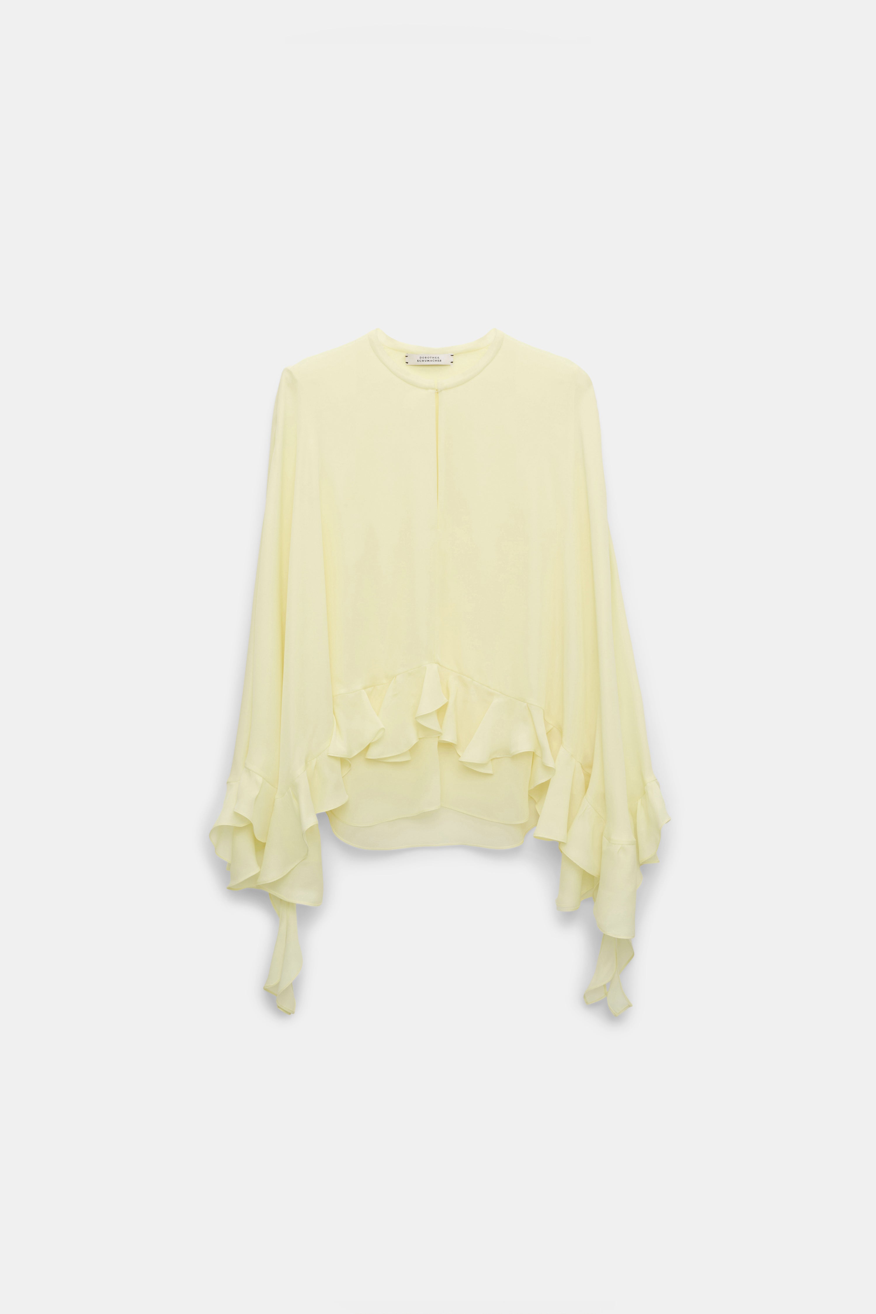 SHEER TWIST I blouse