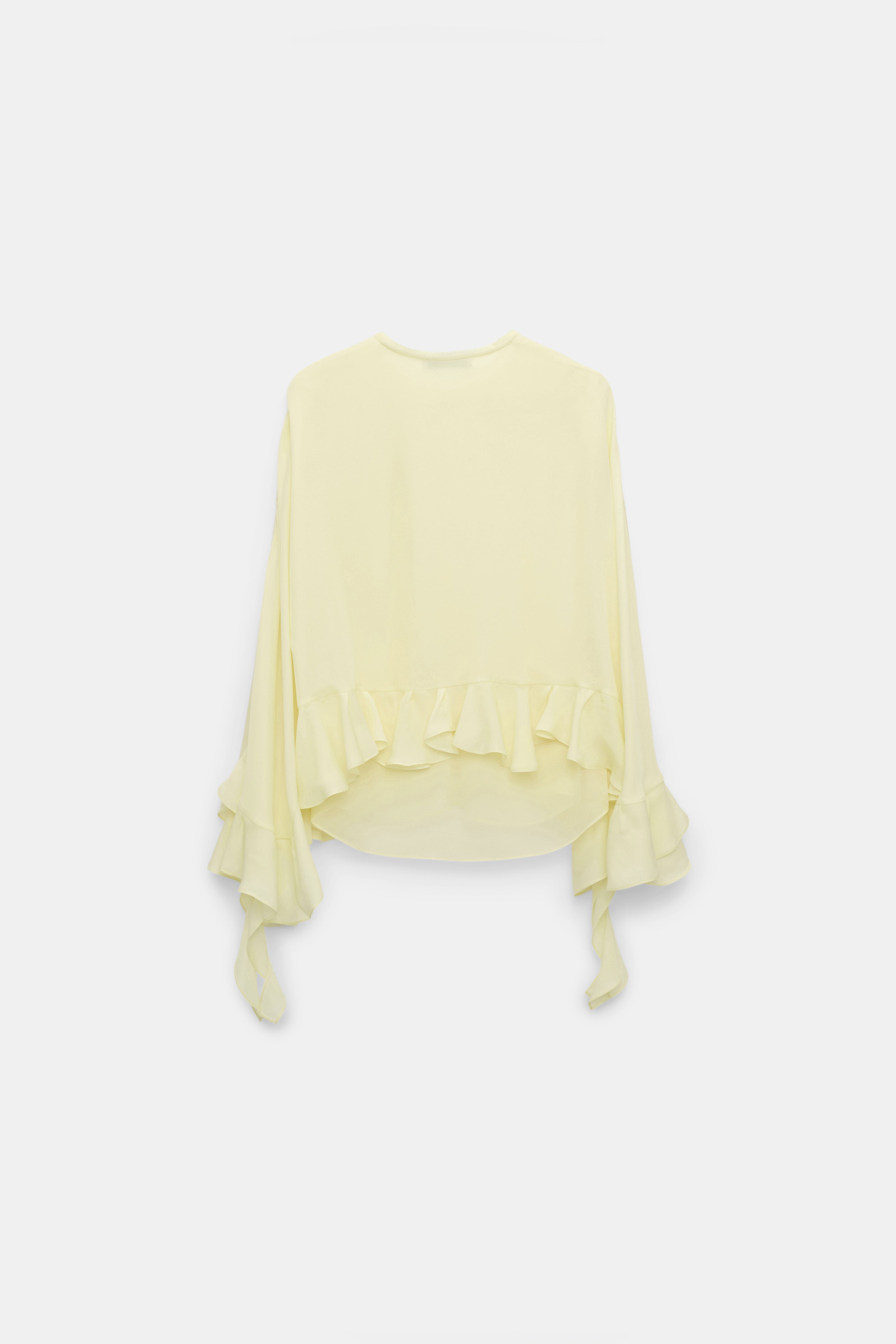 SHEER TWIST I blouse