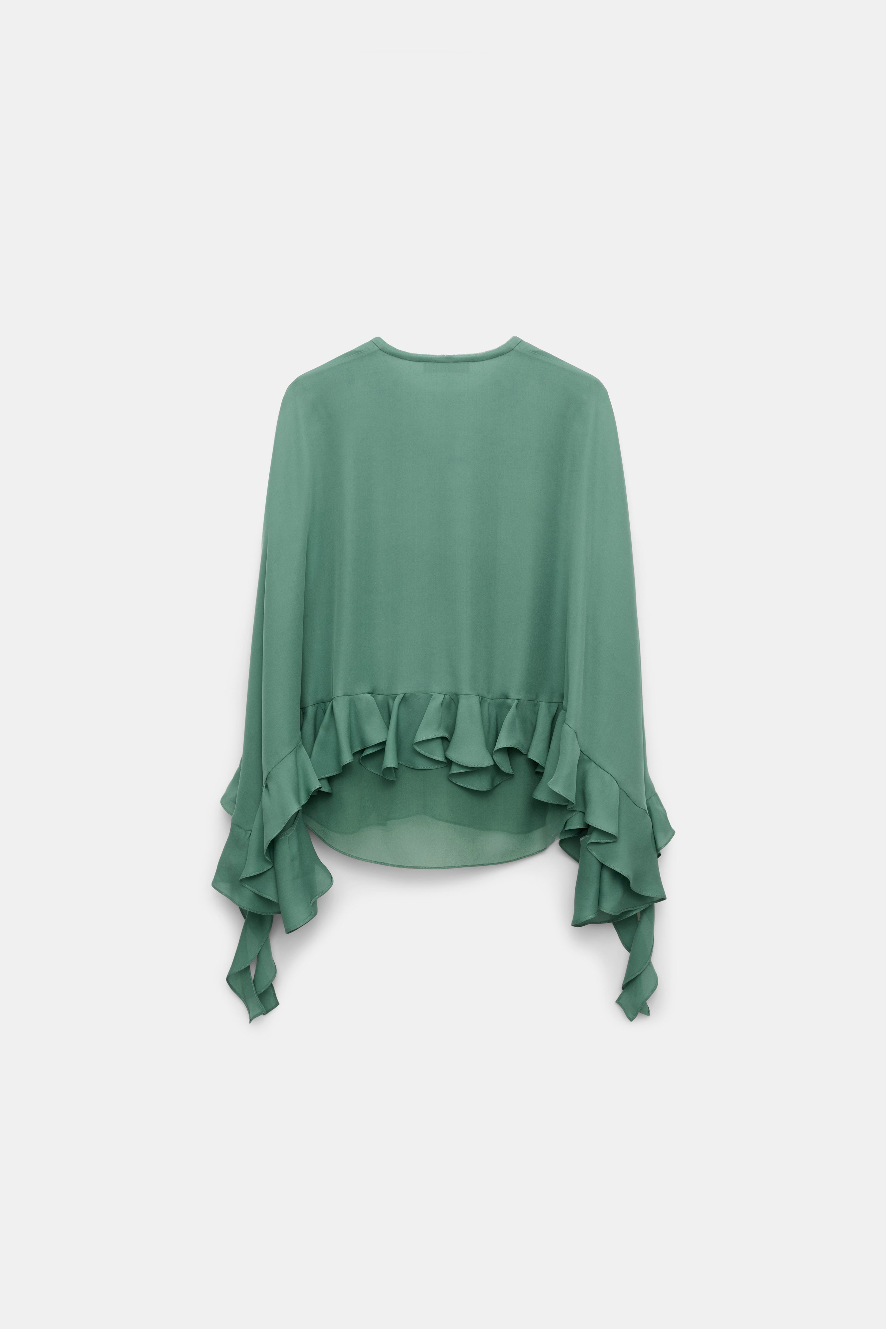 SHEER TWIST I blouse