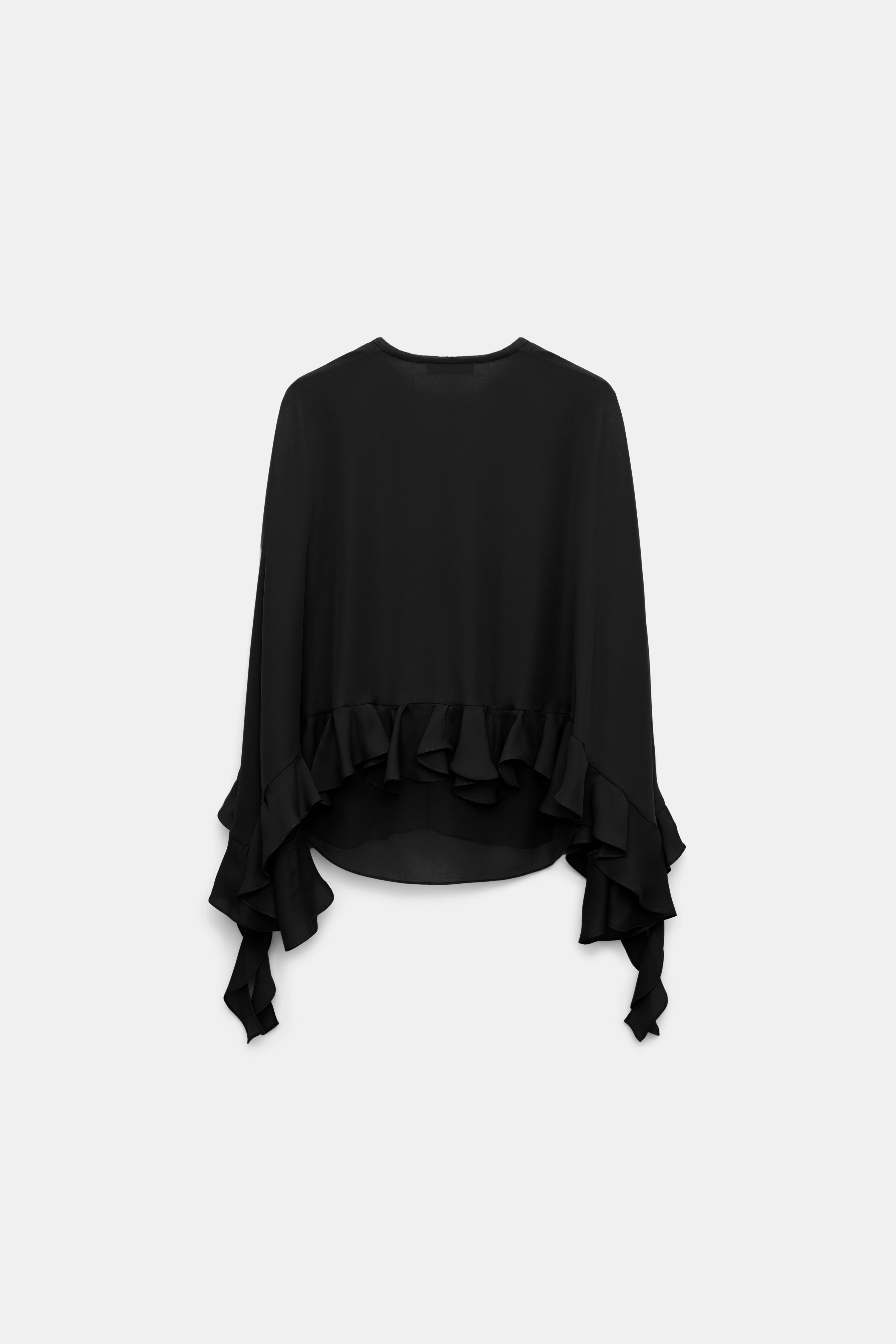 SHEER TWIST I blouse