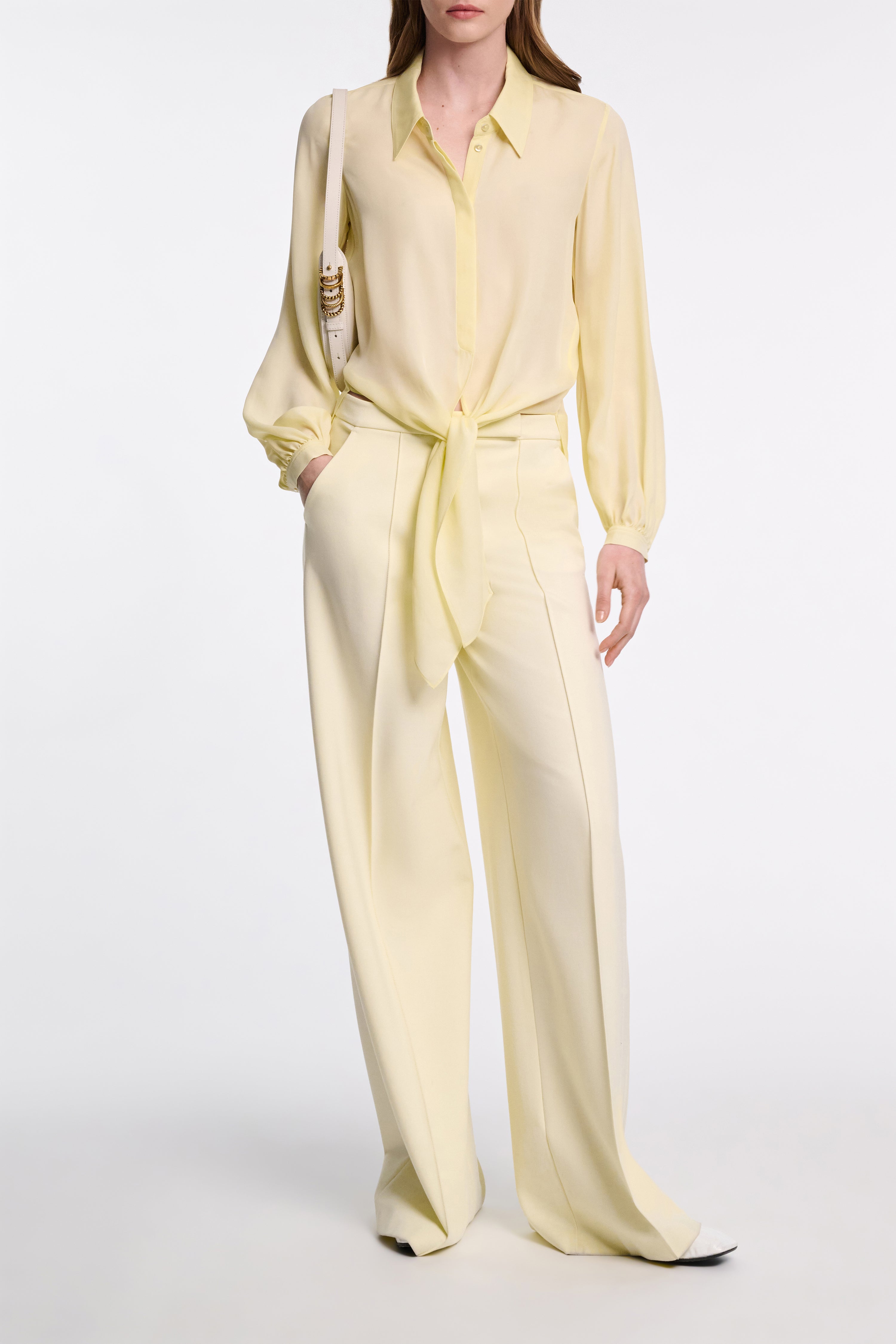 SHEER TWIST I blouse