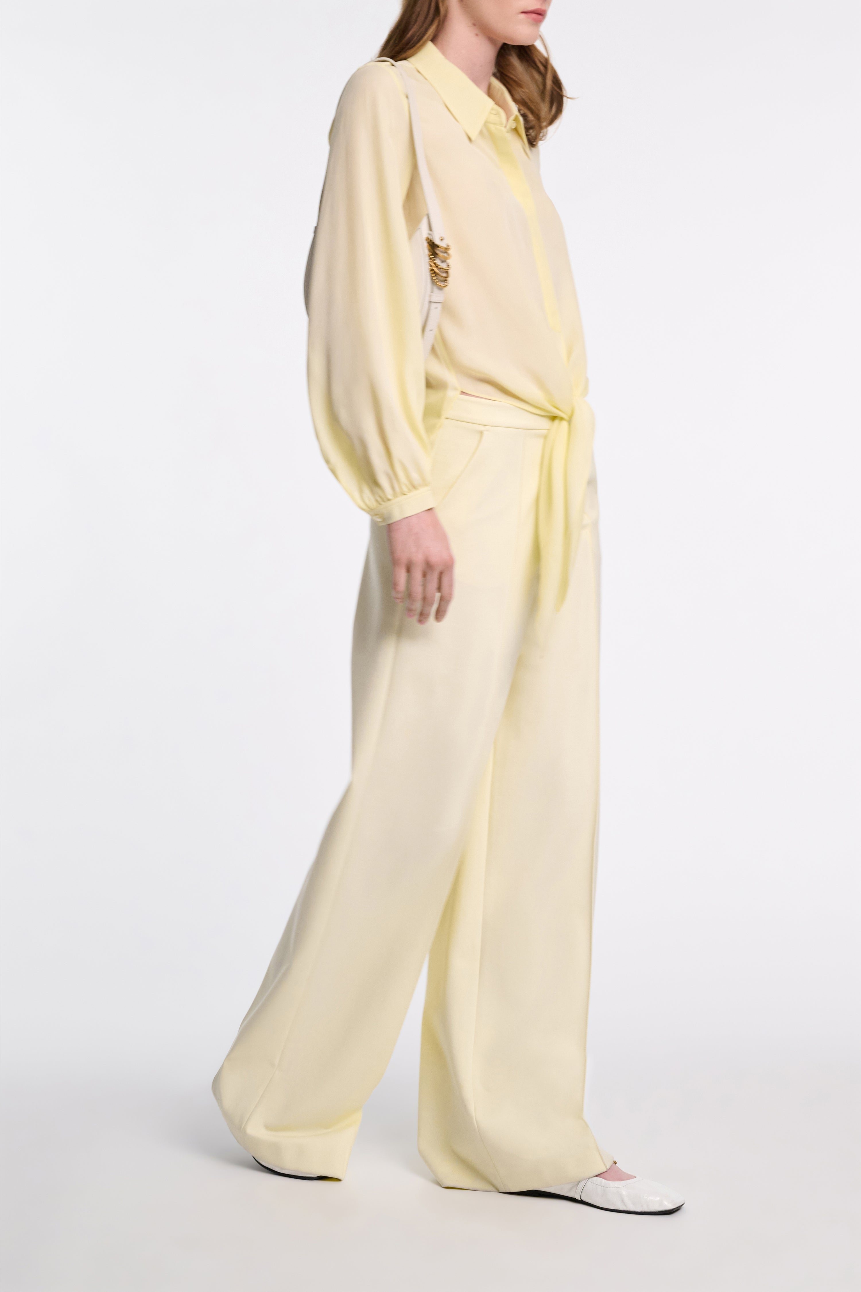 SHEER TWIST I blouse