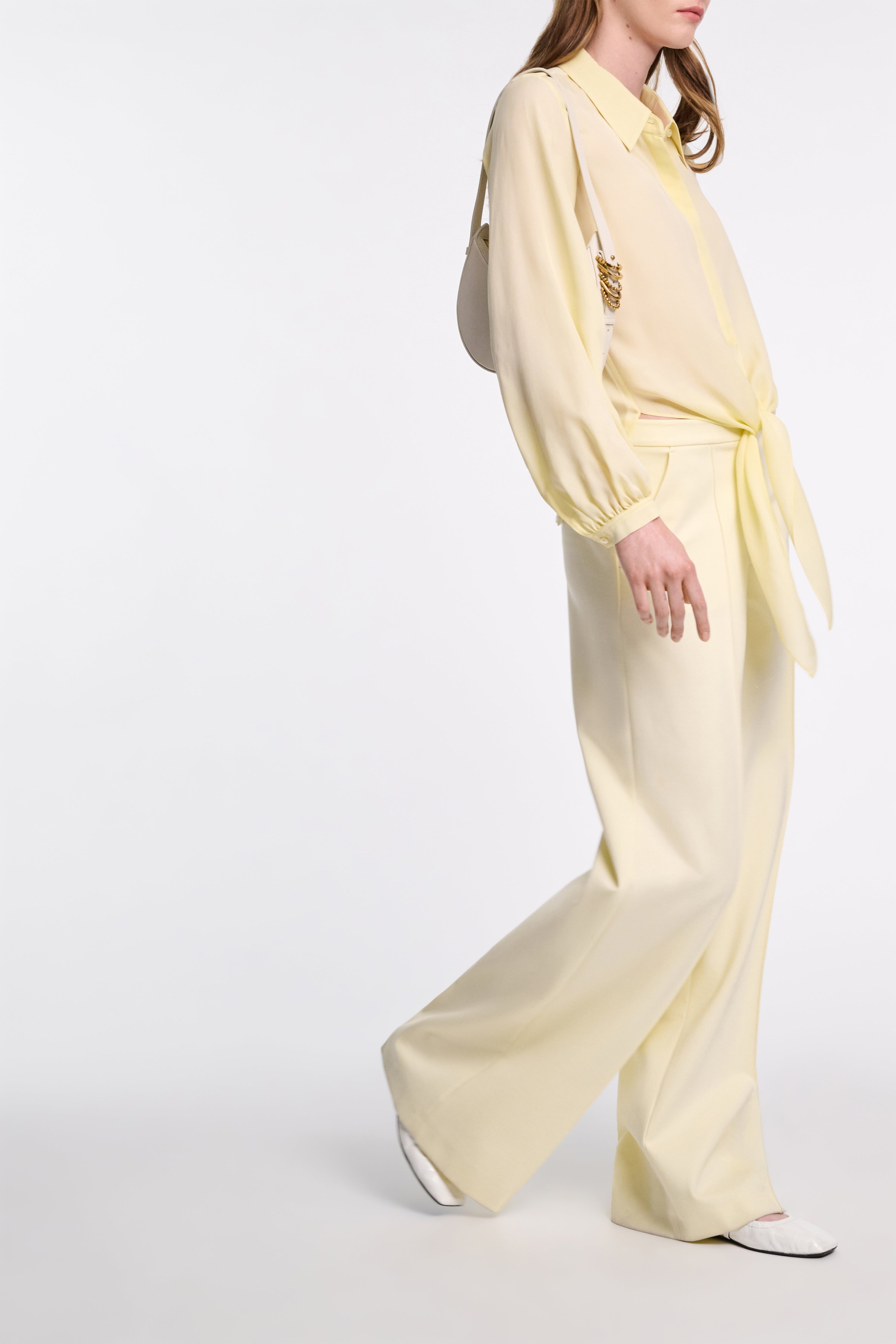 SHEER TWIST I blouse