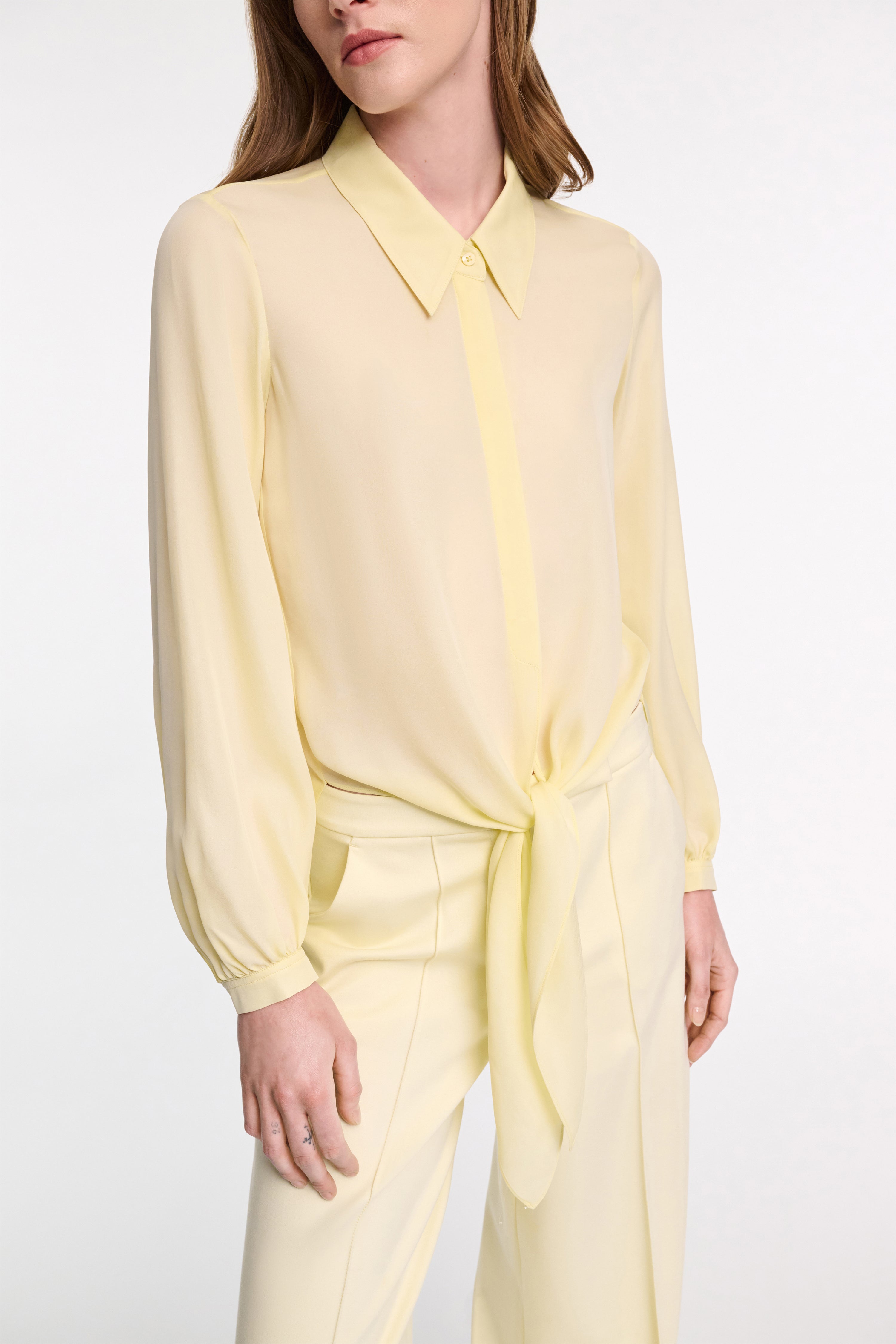 SHEER TWIST I blouse