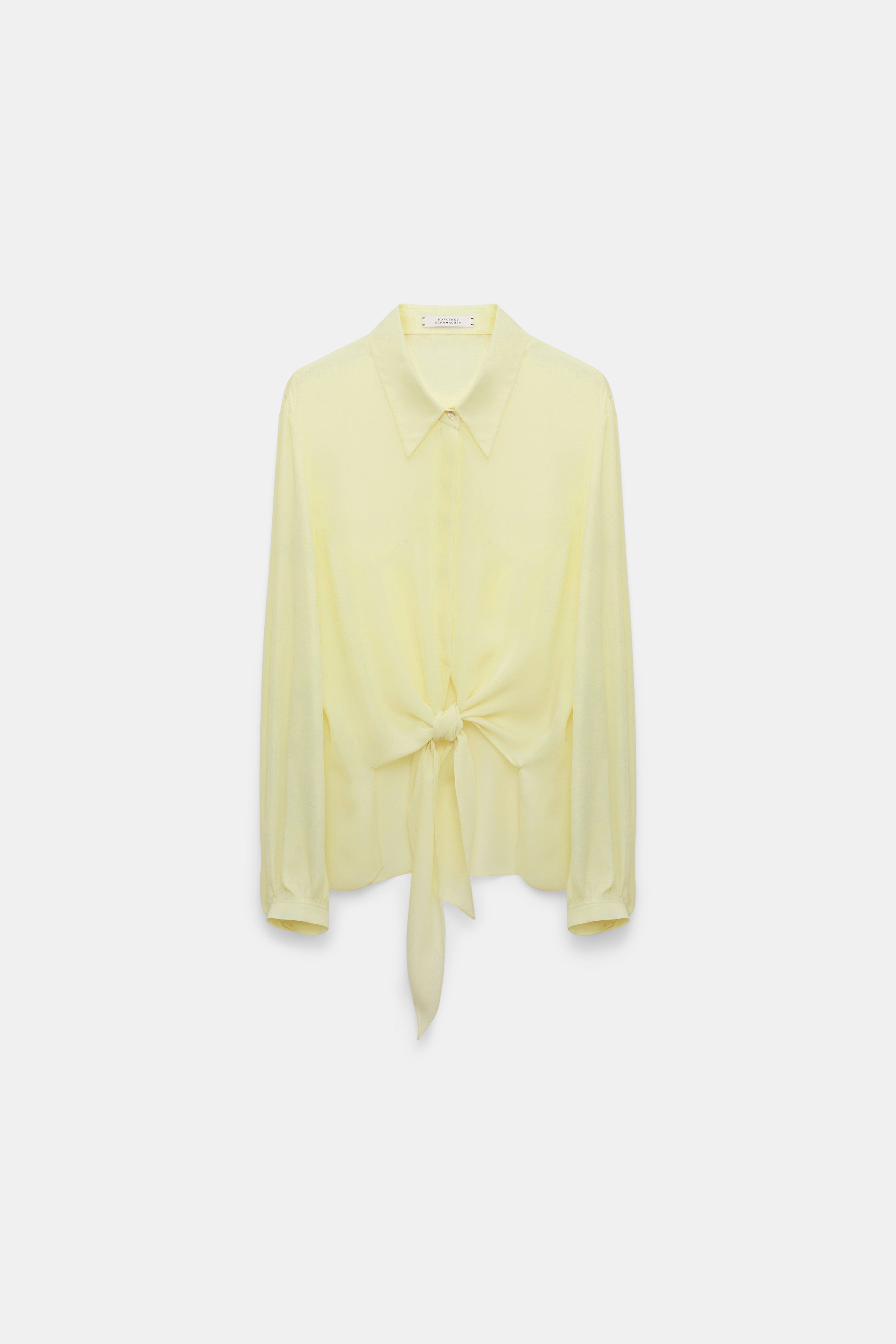 SHEER TWIST I blouse