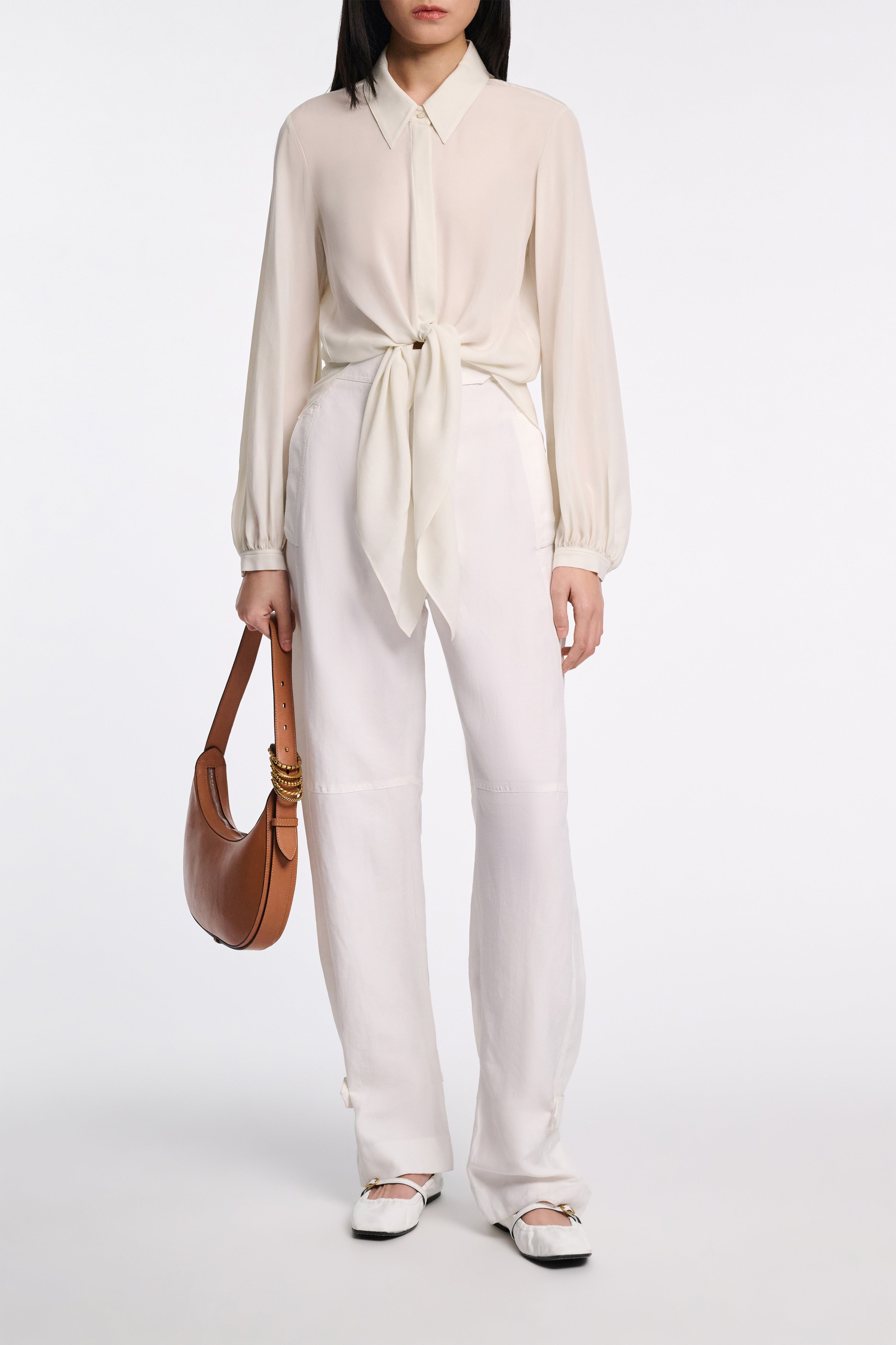 SHEER TWIST I blouse