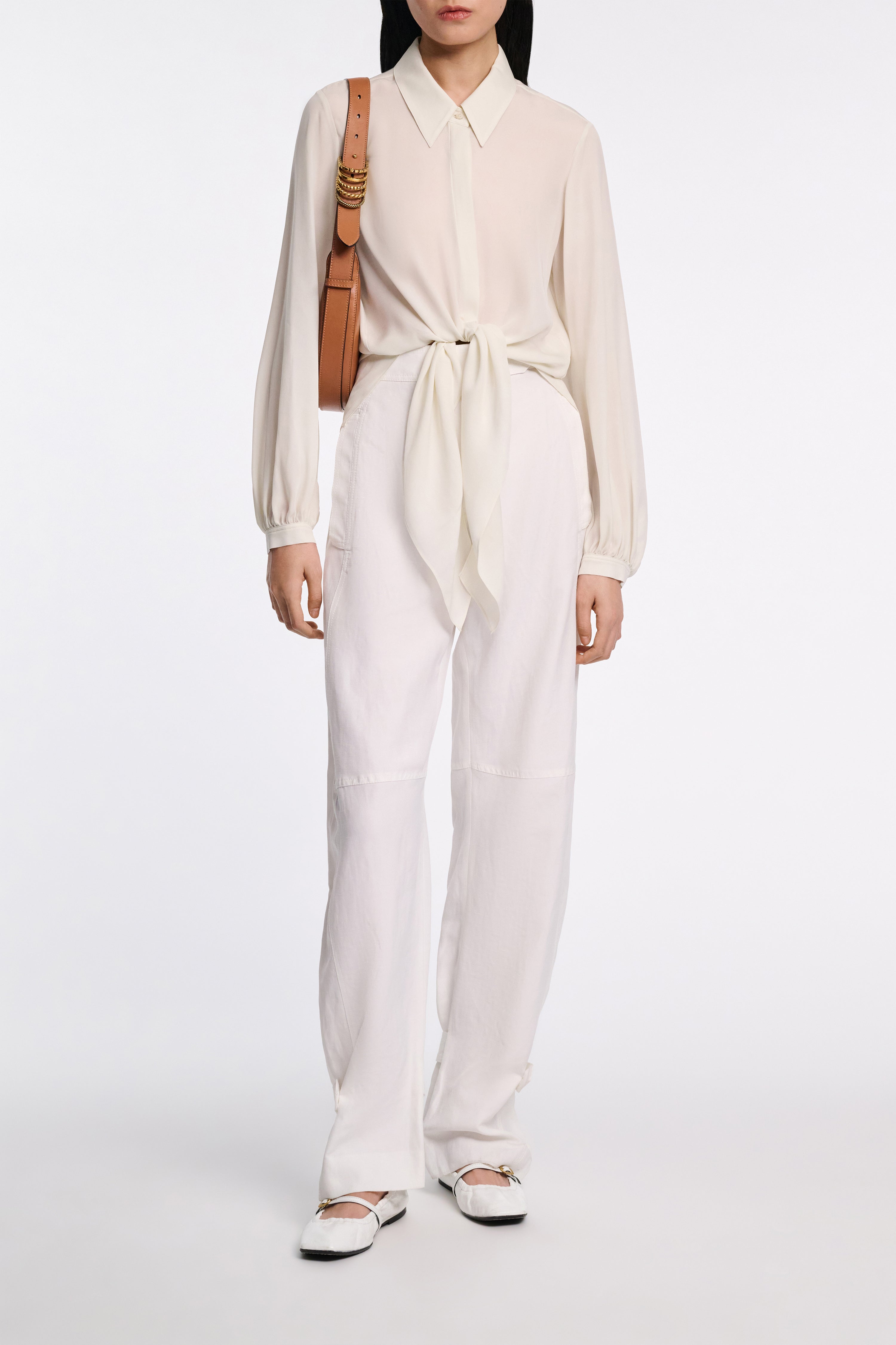 SHEER TWIST I blouse