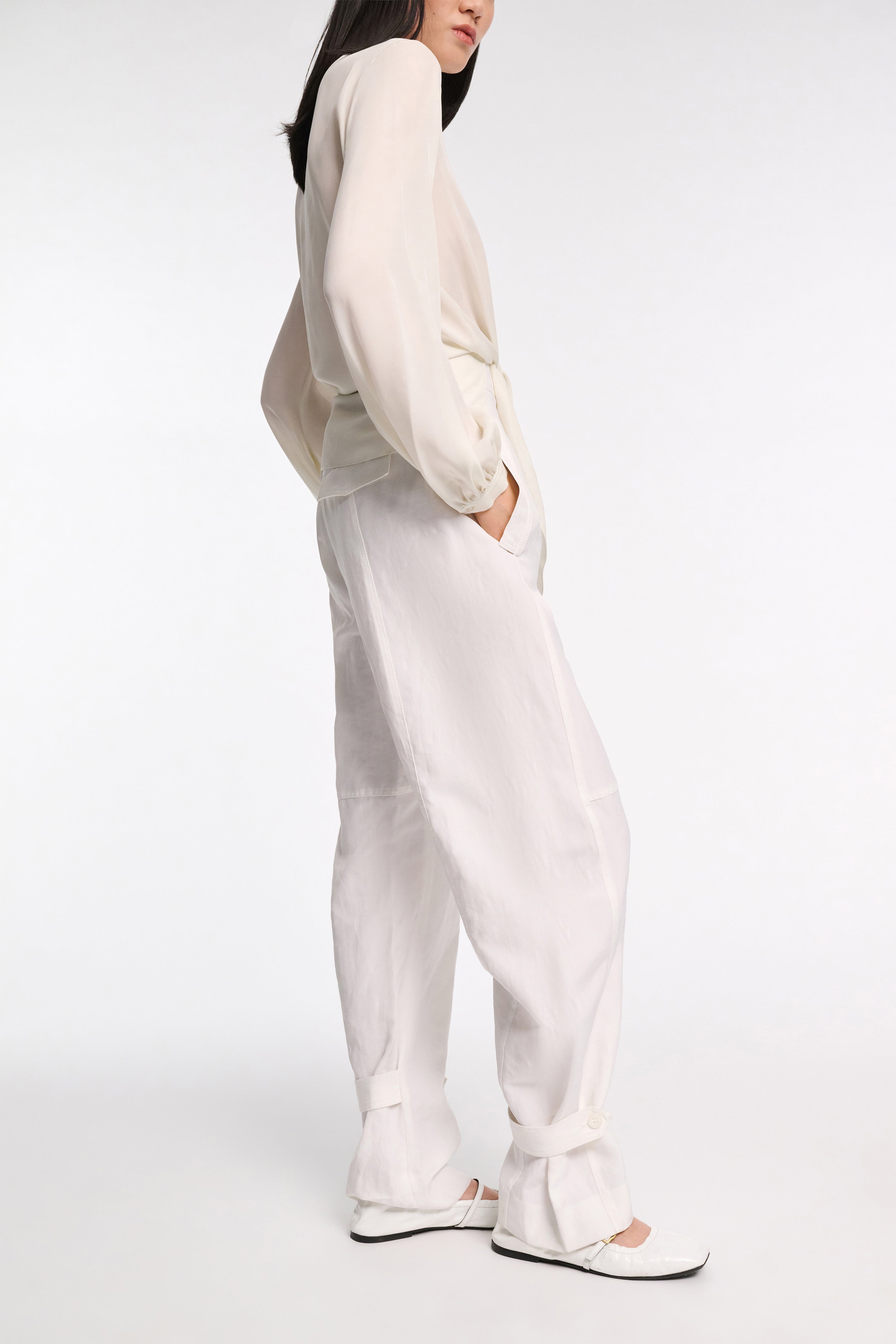 SHEER TWIST I blouse