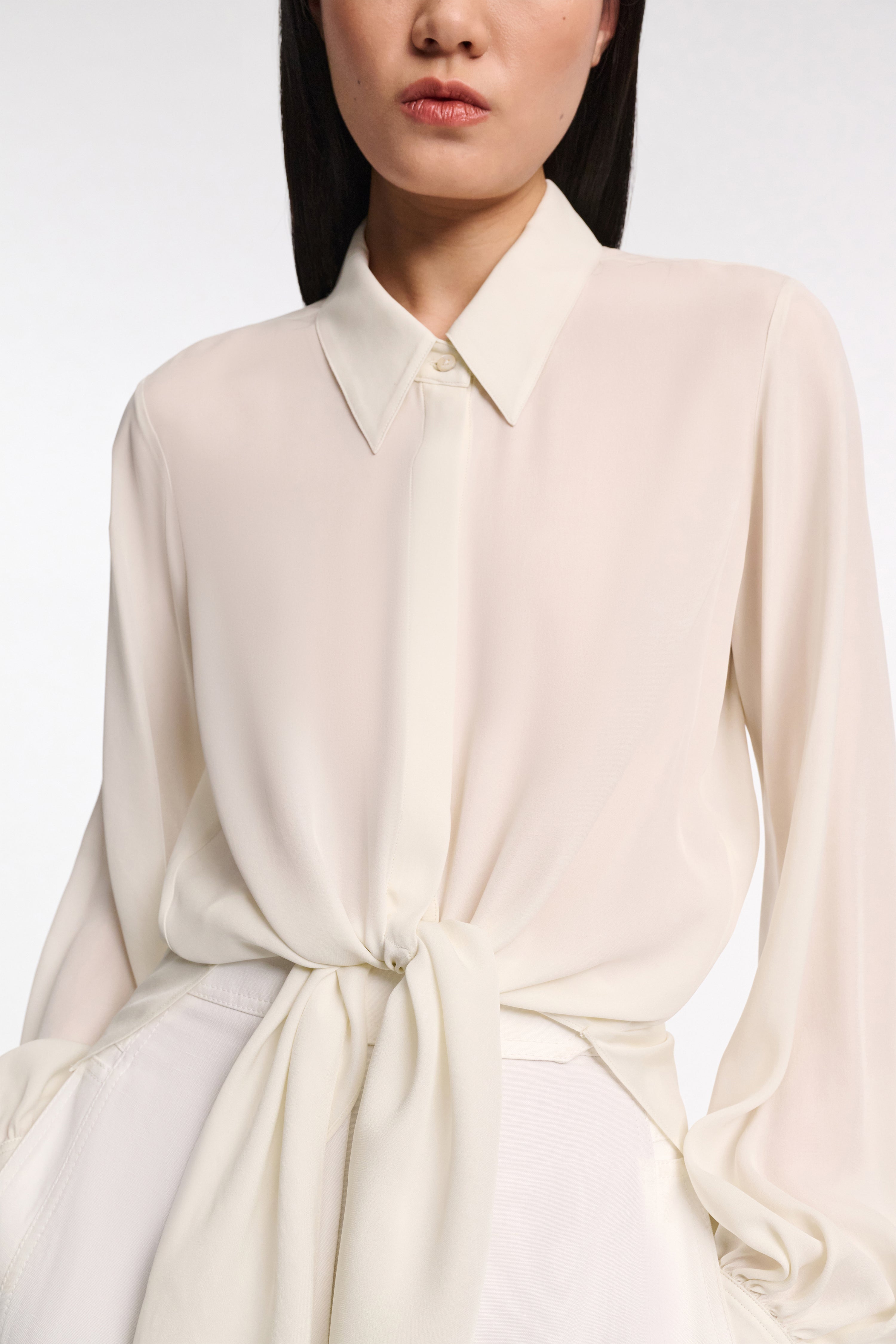 SHEER TWIST I blouse