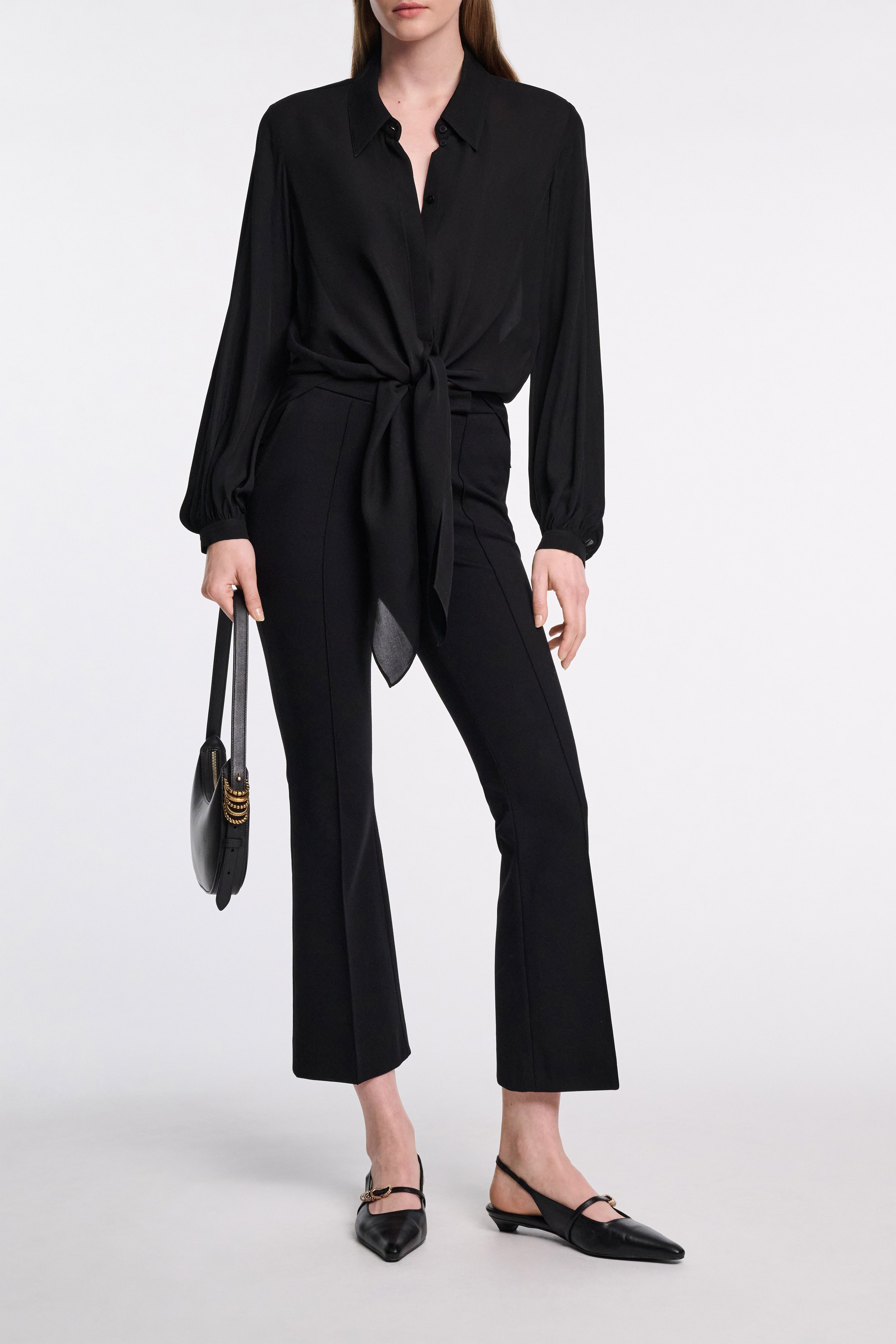 SHEER TWIST I blouse