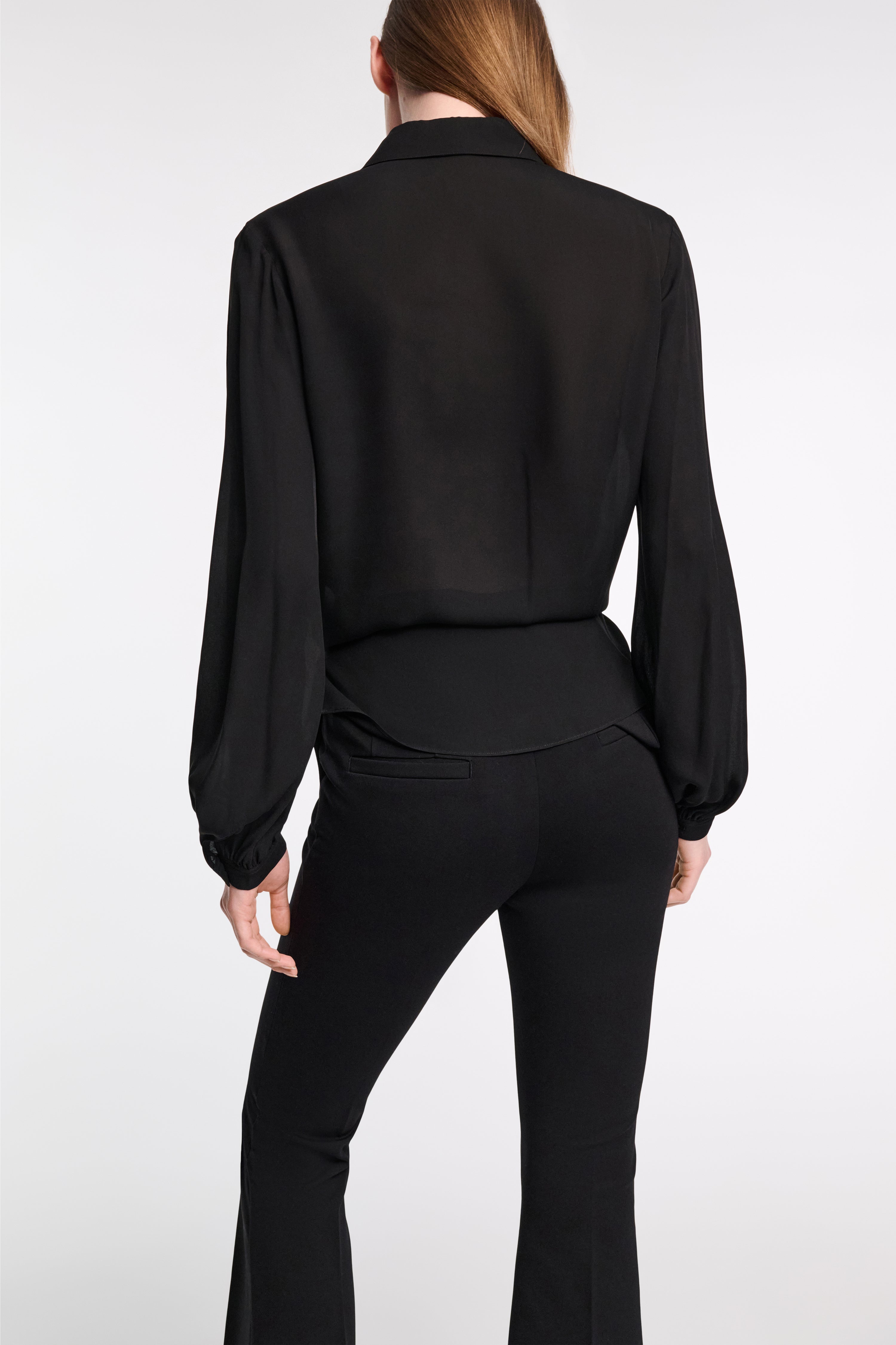 SHEER TWIST I blouse