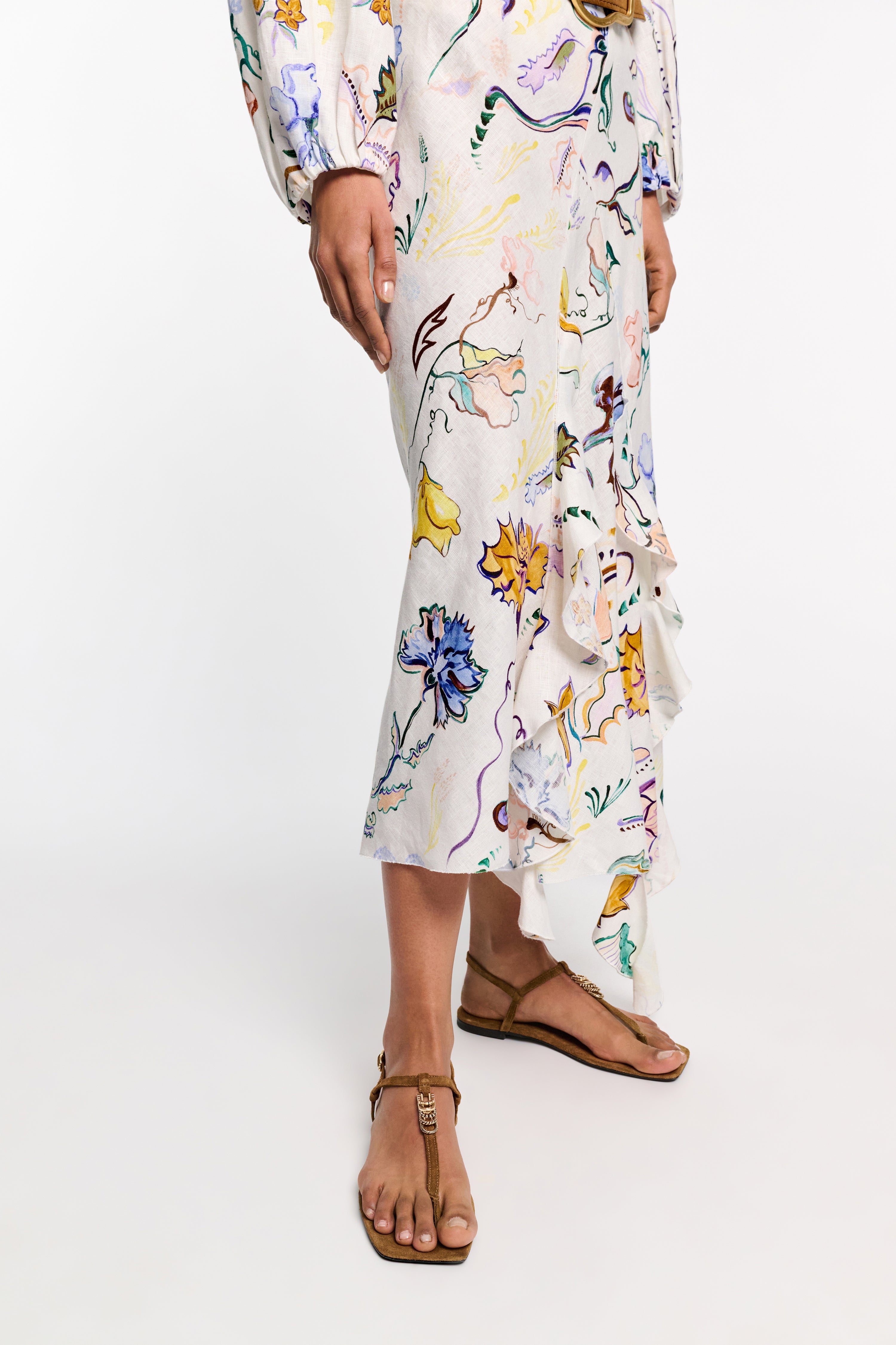 SUEDE SENSATION toe post sandal