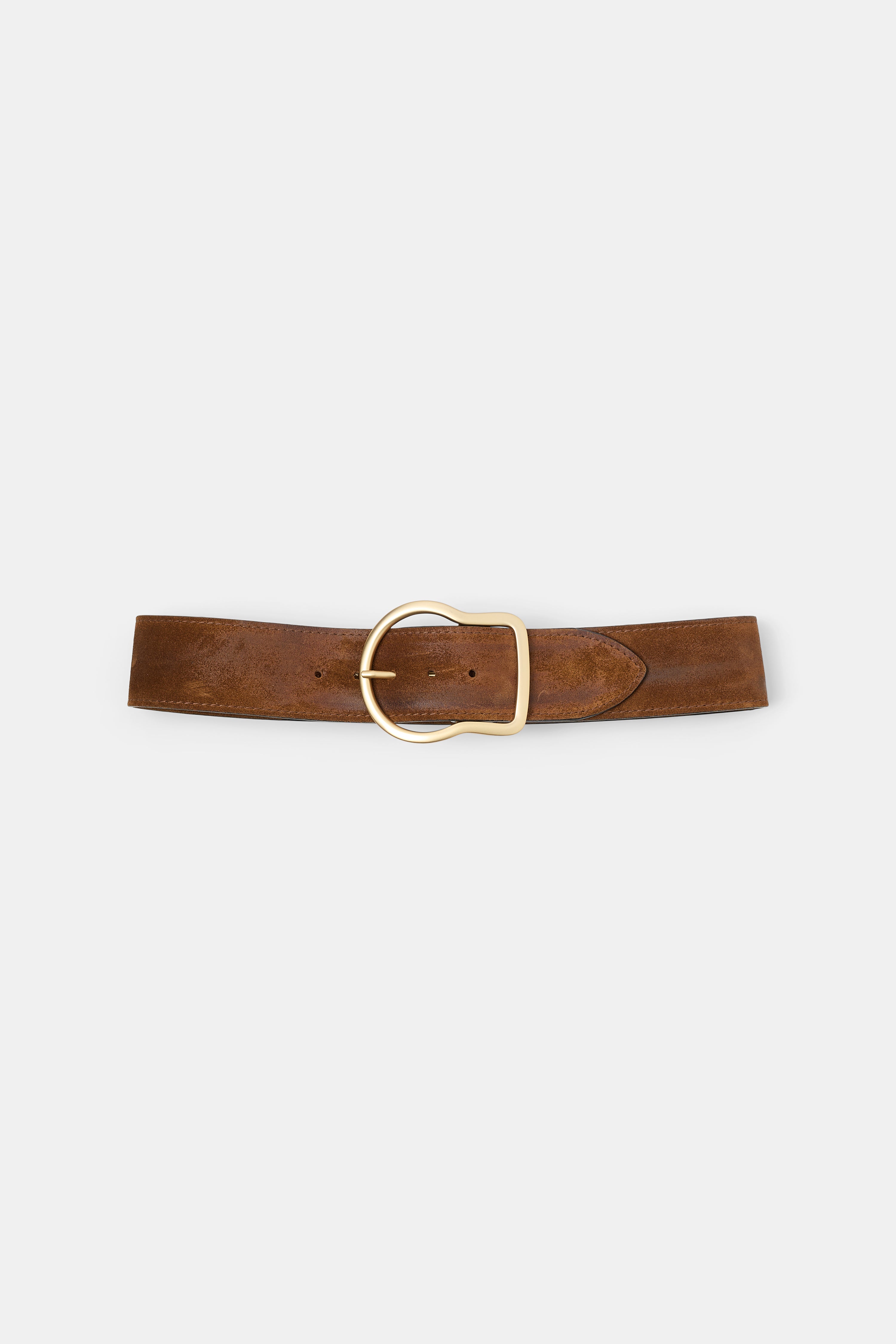 SUEDE SENSATION 6cm waxed belt