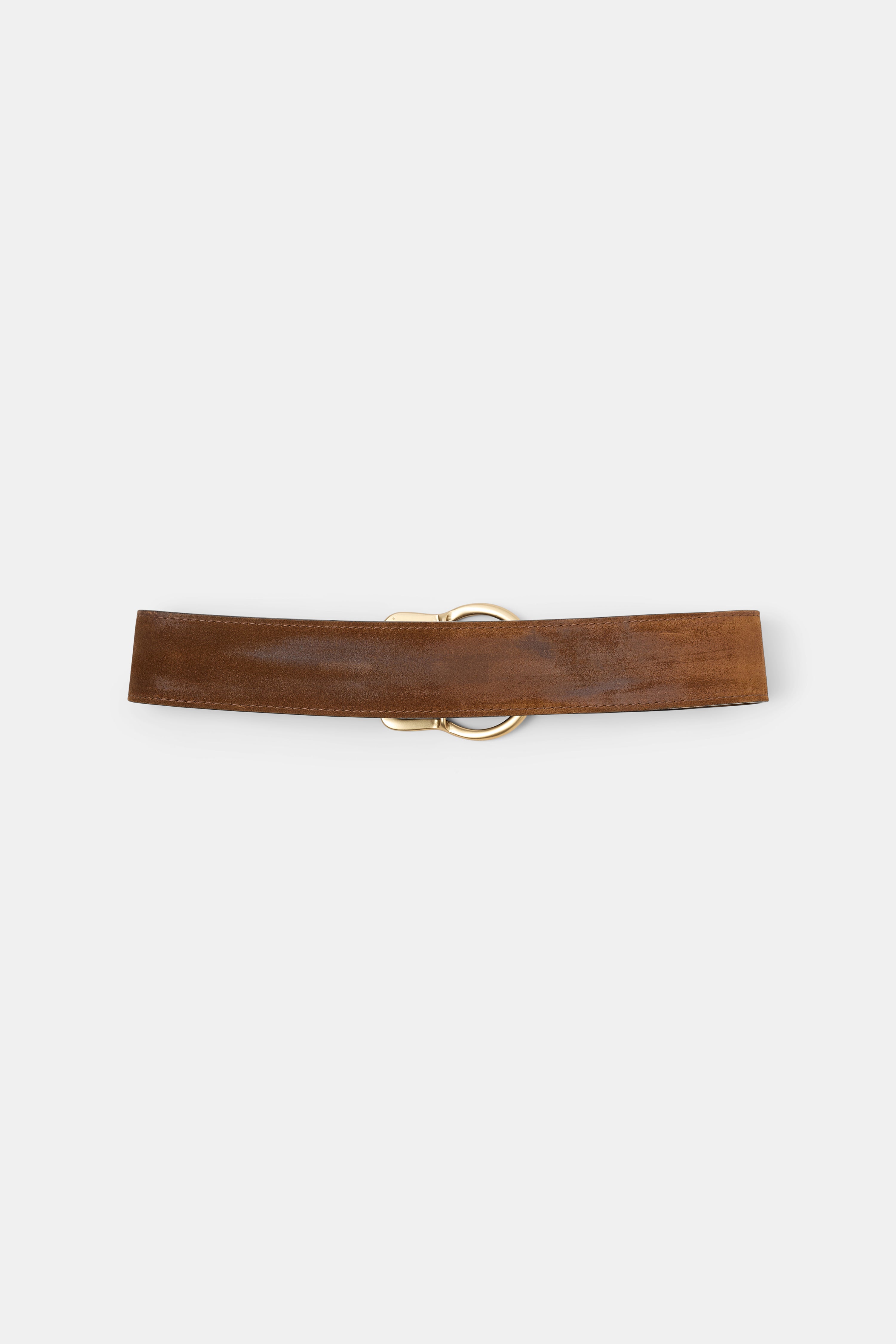 SUEDE SENSATION 6cm waxed belt